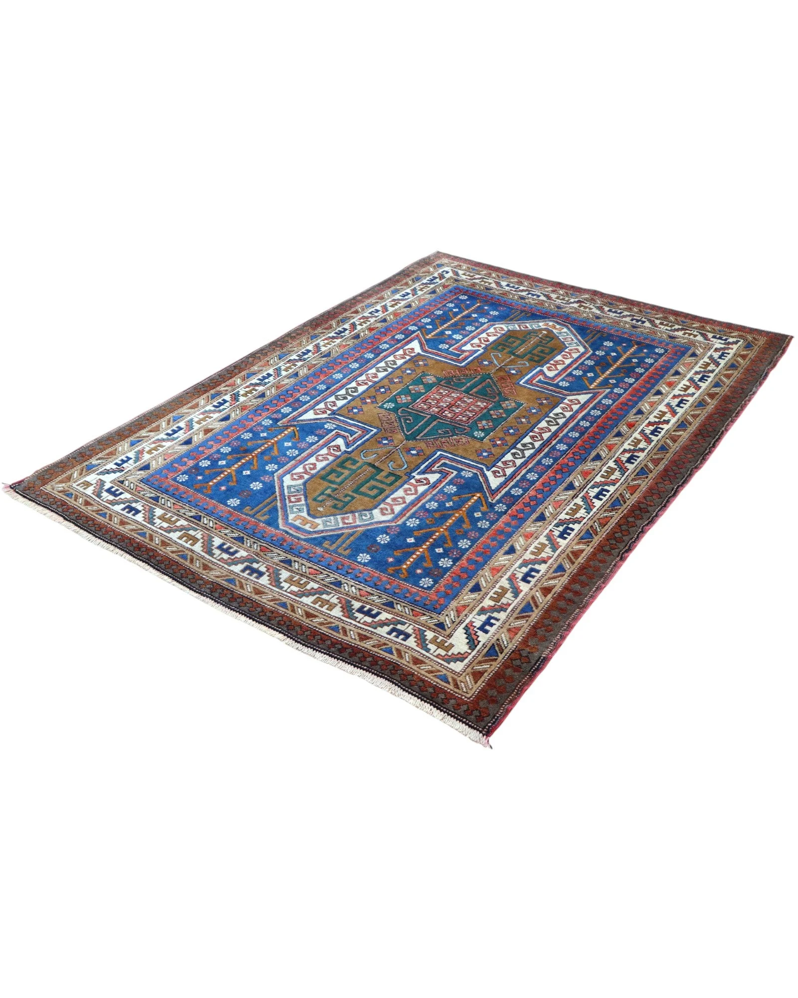 Handgeknüpfter Kazak Orientteppich 208 × 153 cm