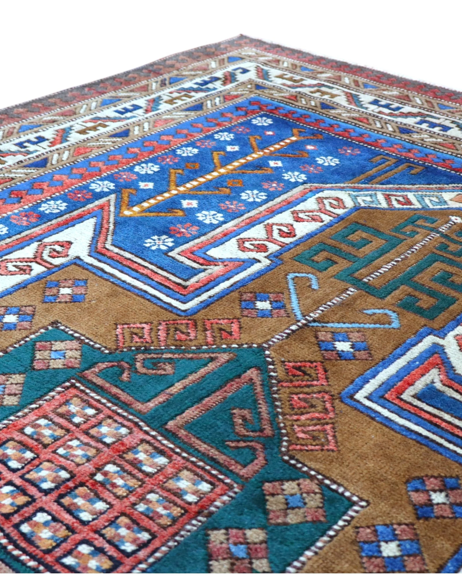 Handgeknüpfter Kazak Orientteppich 208 × 153 cm