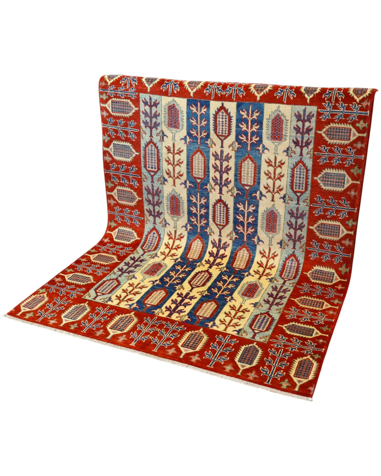 Handgeknüpfter Kazak Orientteppich 214 × 156 cm