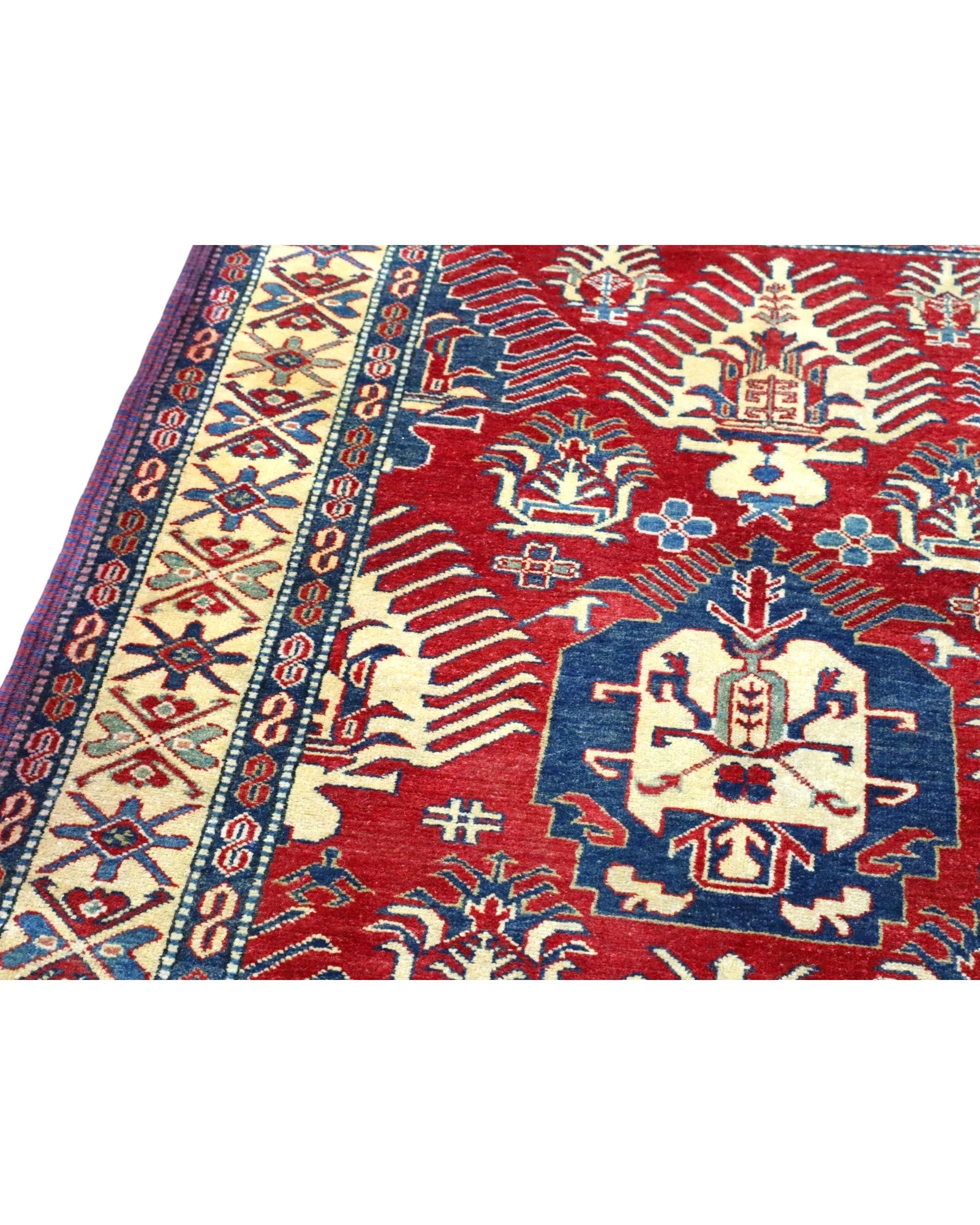 Kazak Orientteppich aus Afghanistan, 173 × 120 cm