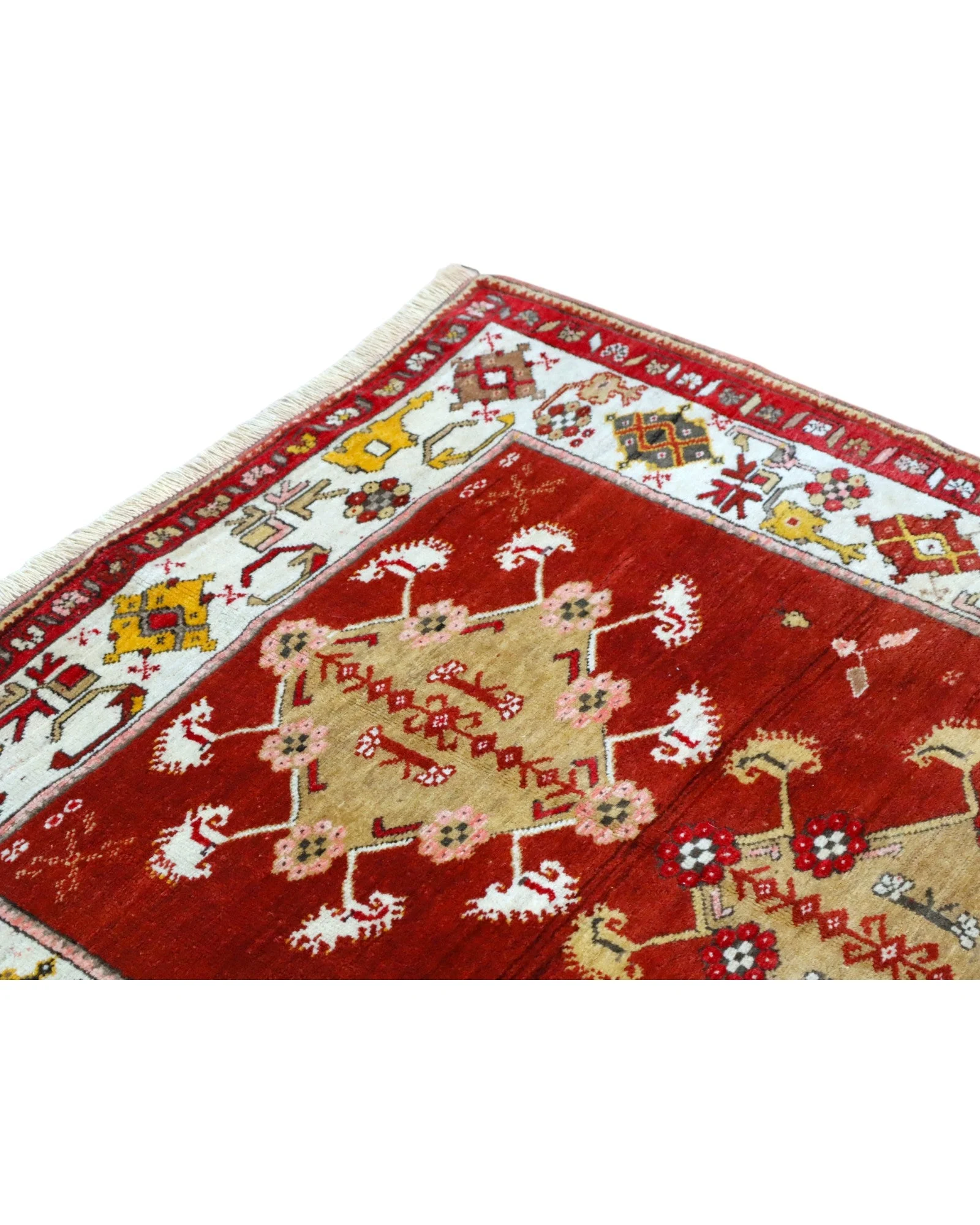 orientteppich-shirvan-168-x-126-cm-schurwolle-handgeknupft-20 Handgeknüpfter Orientteppich 168 × 126 cm