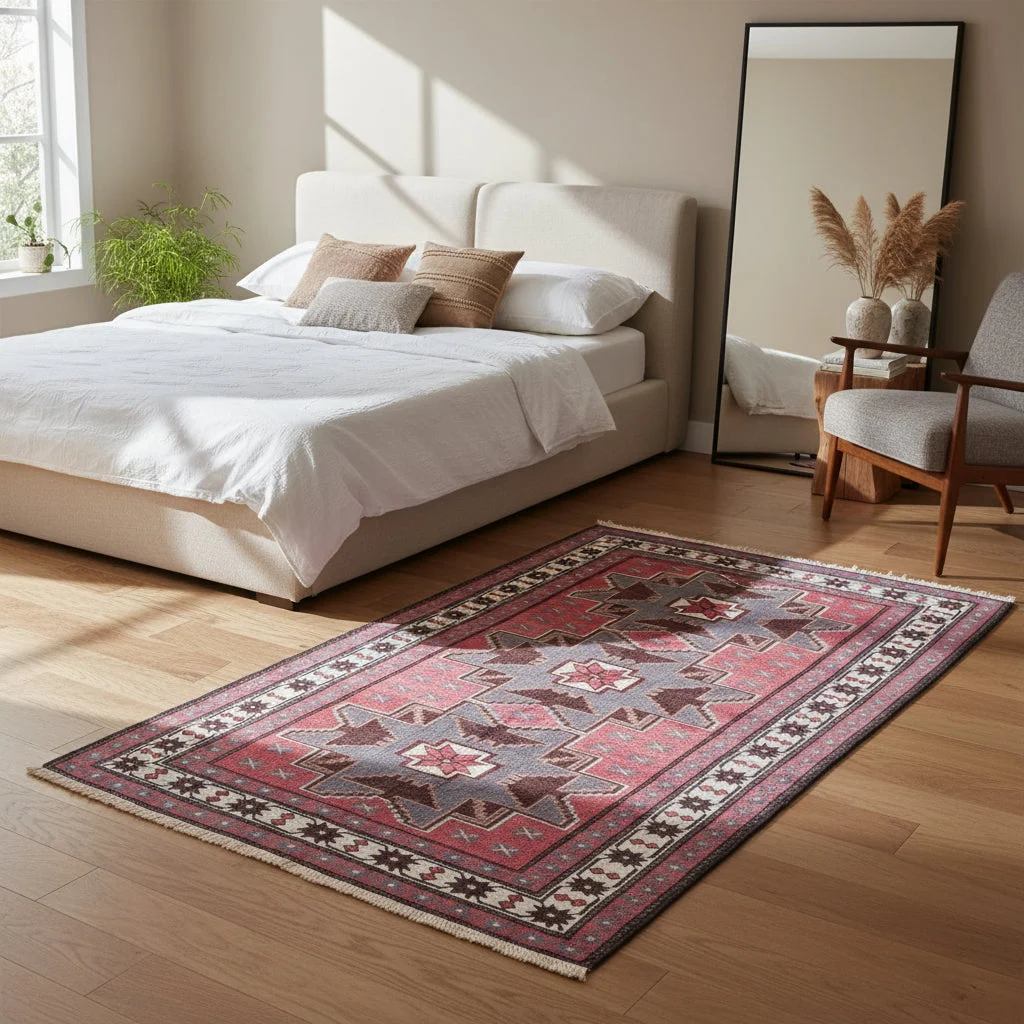 orientteppich-kazak-181-x-113-cm-schurwolle-handgeknupft-11 Handgeknüpfter Kazak Orientteppich 181 × 113 cm