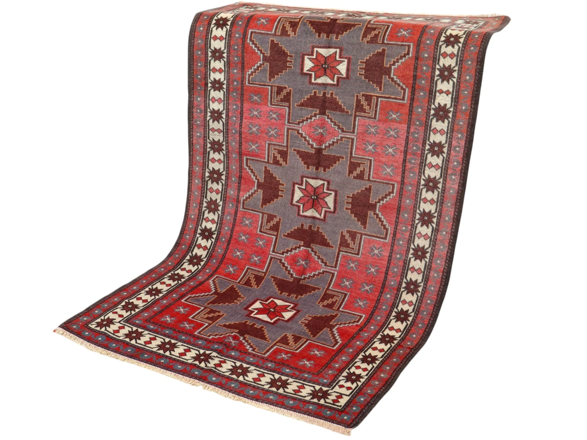 orientteppich-kazak-181-x-113-cm-schurwolle-handgeknupft-17 Handgeknüpfter Kazak Orientteppich 181 × 113 cm