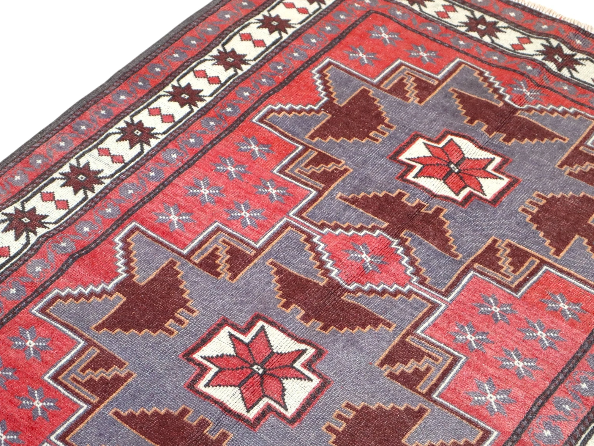 orientteppich-kazak-181-x-113-cm-schurwolle-handgeknupft-20 Handgeknüpfter Kazak Orientteppich 181 × 113 cm