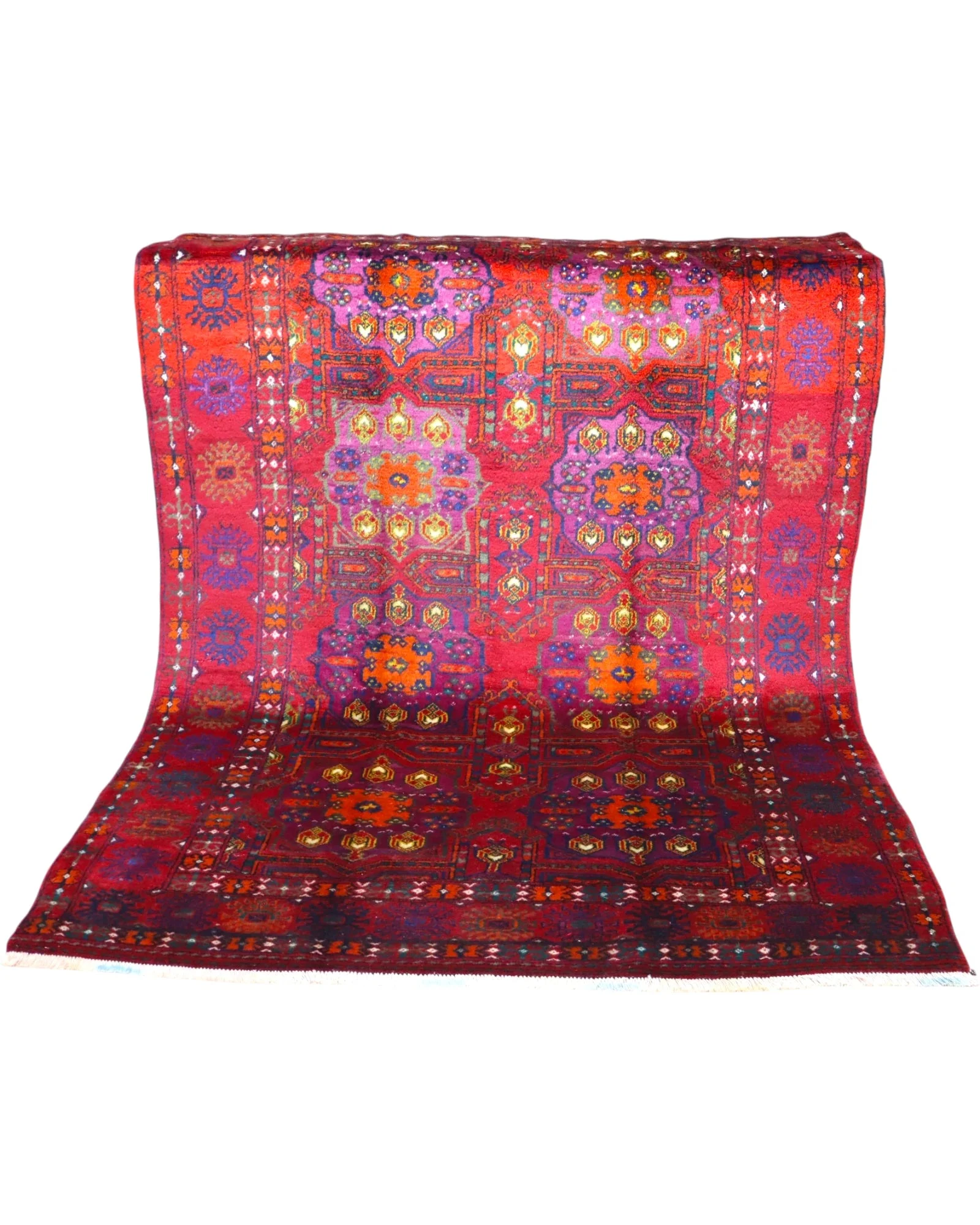 Handgeknüpfter Turkmen Orientteppich 227 × 161 cm