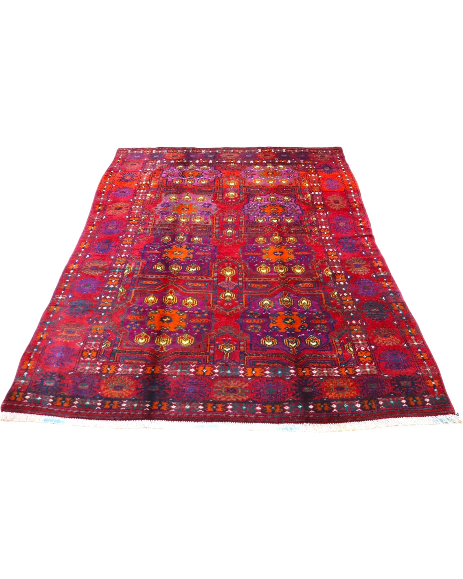 Handgeknüpfter Turkmen Orientteppich 227 × 161 cm