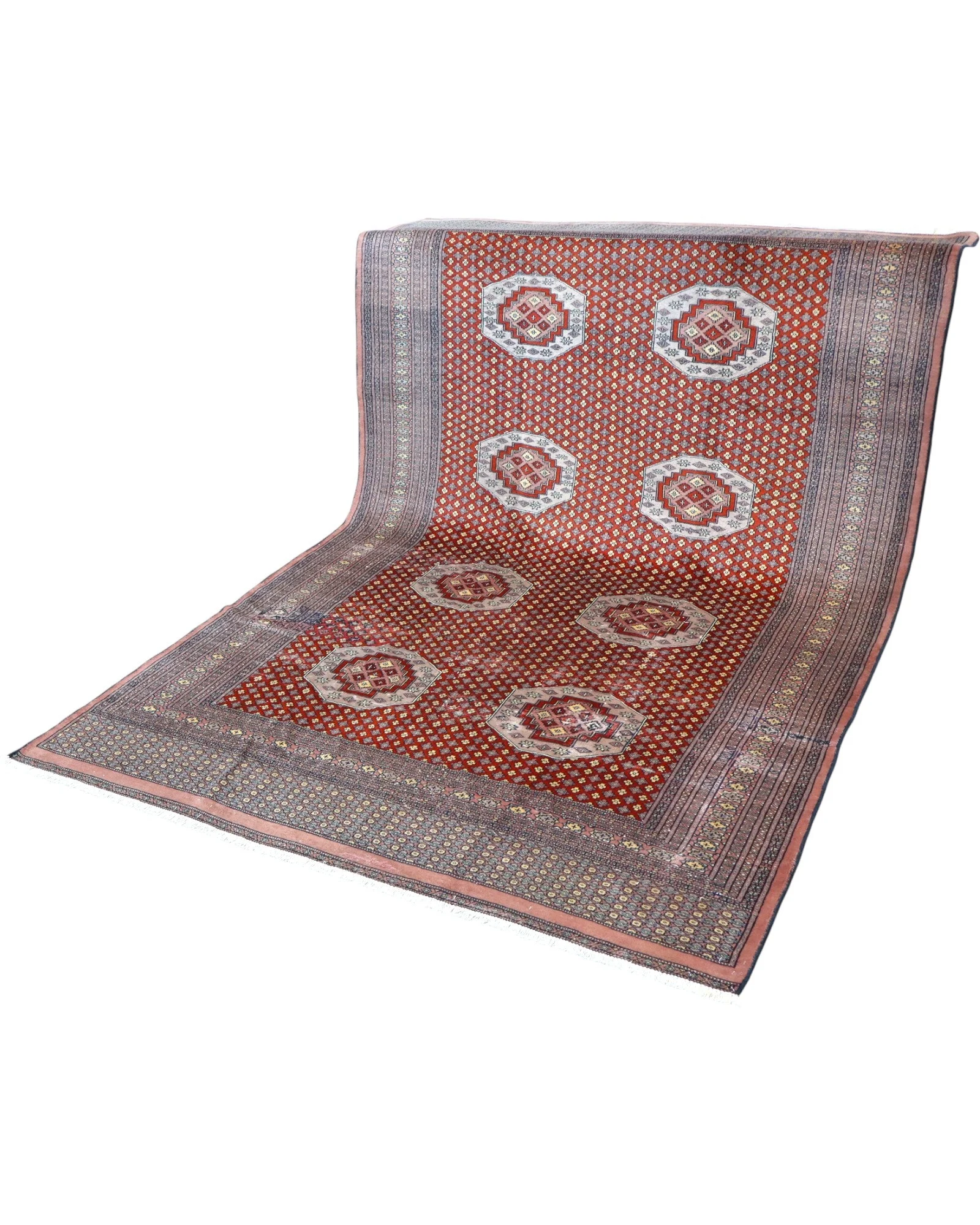 orientteppich-bukhara-276-x-188-cm-schurwolle-handgeknupft-15 Handgeknüpfter Orientteppich, 276 × 188 cm, Wolle