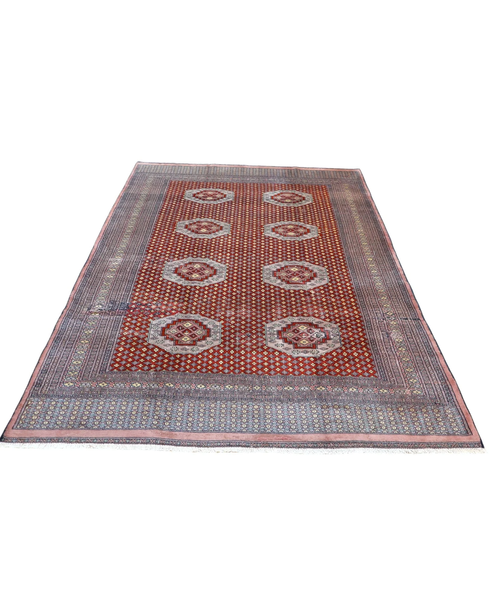 orientteppich-bukhara-276-x-188-cm-schurwolle-handgeknupft-16 Handgeknüpfter Orientteppich, 276 × 188 cm, Wolle