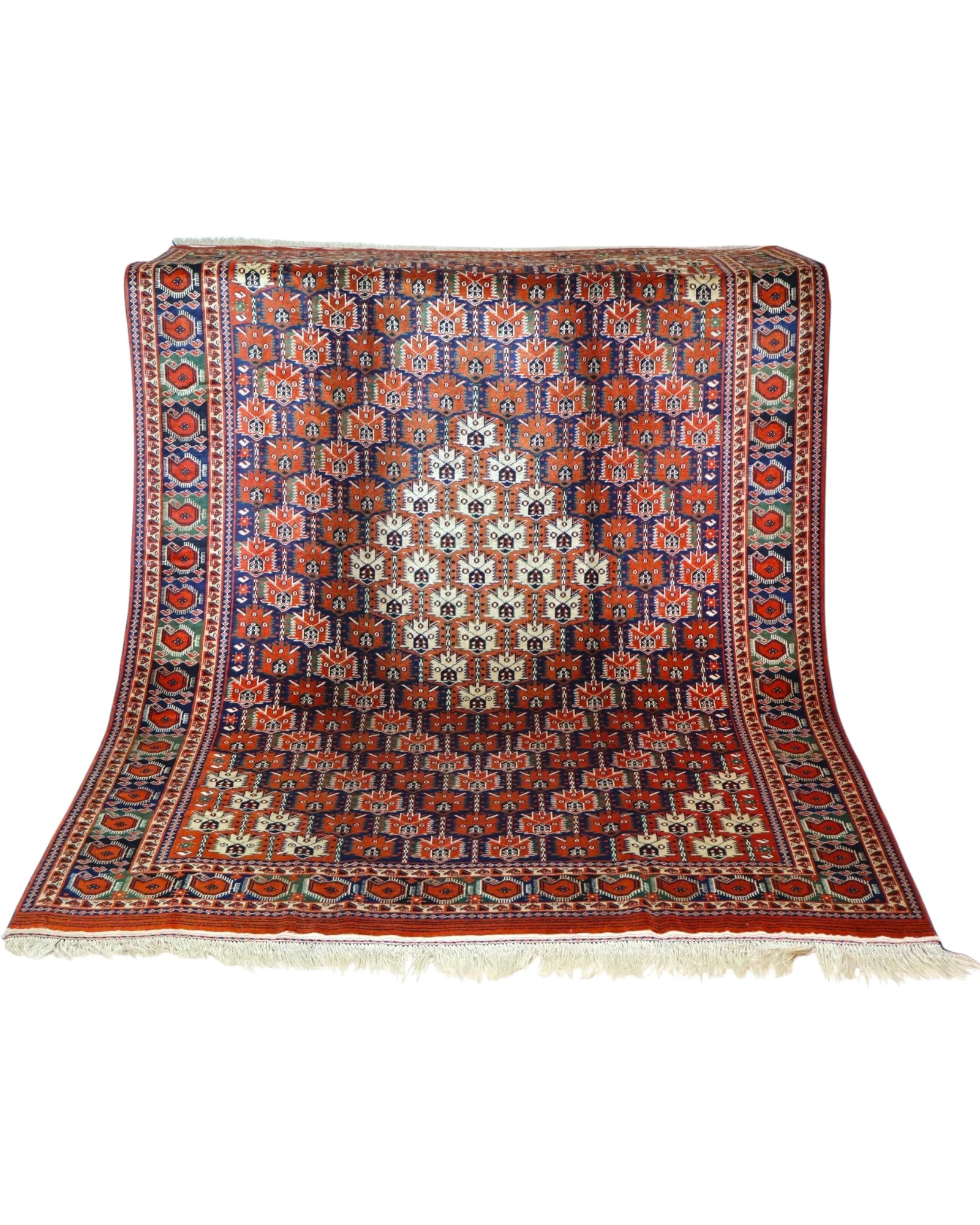 perserteppich-bokhra-251-x-175-cm-schurwolle-handgeknupft-10 Handgeknüpfter Perserteppich 251 × 175 cm