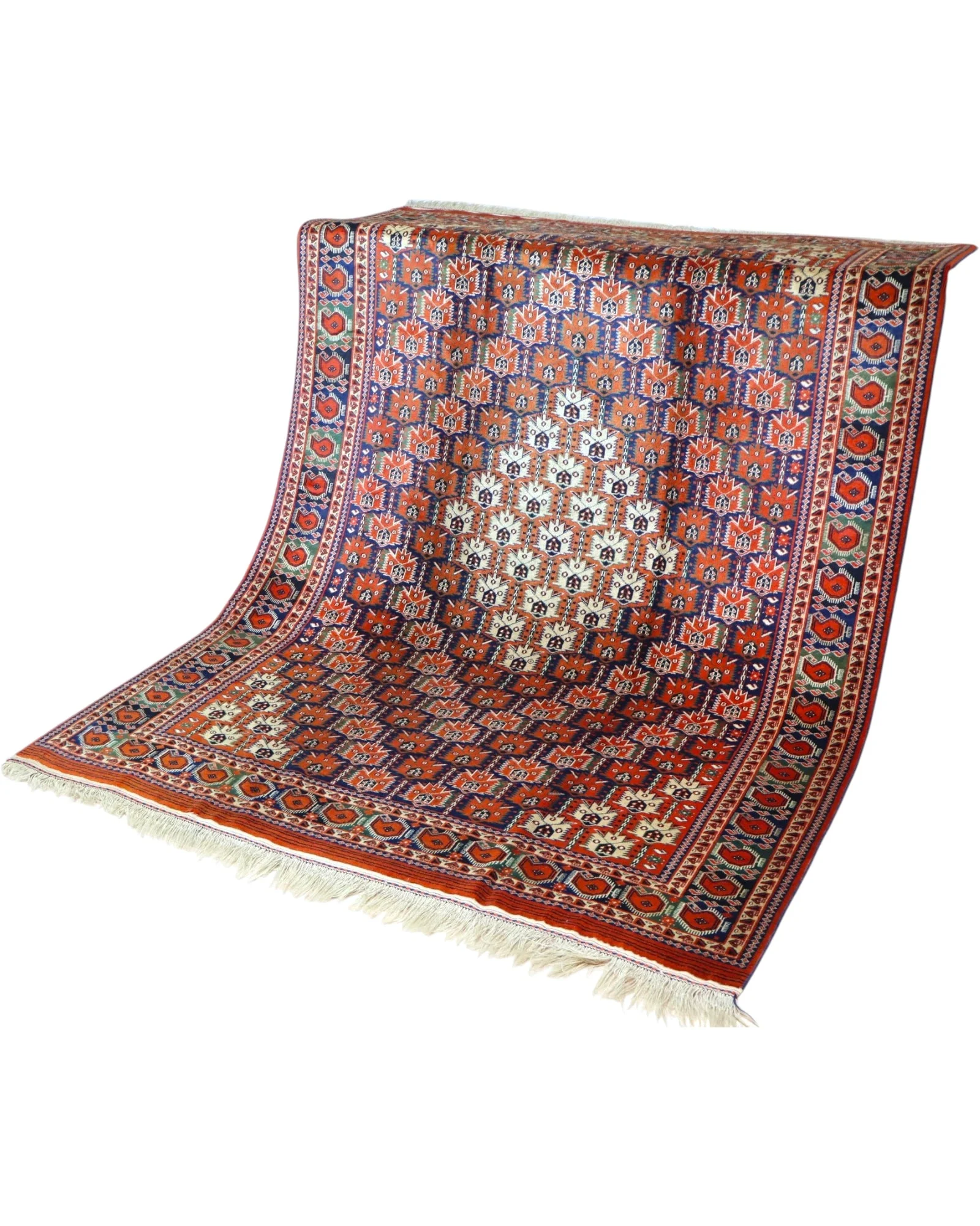 perserteppich-bokhra-251-x-175-cm-schurwolle-handgeknupft-13 Handgeknüpfter Perserteppich 251 × 175 cm