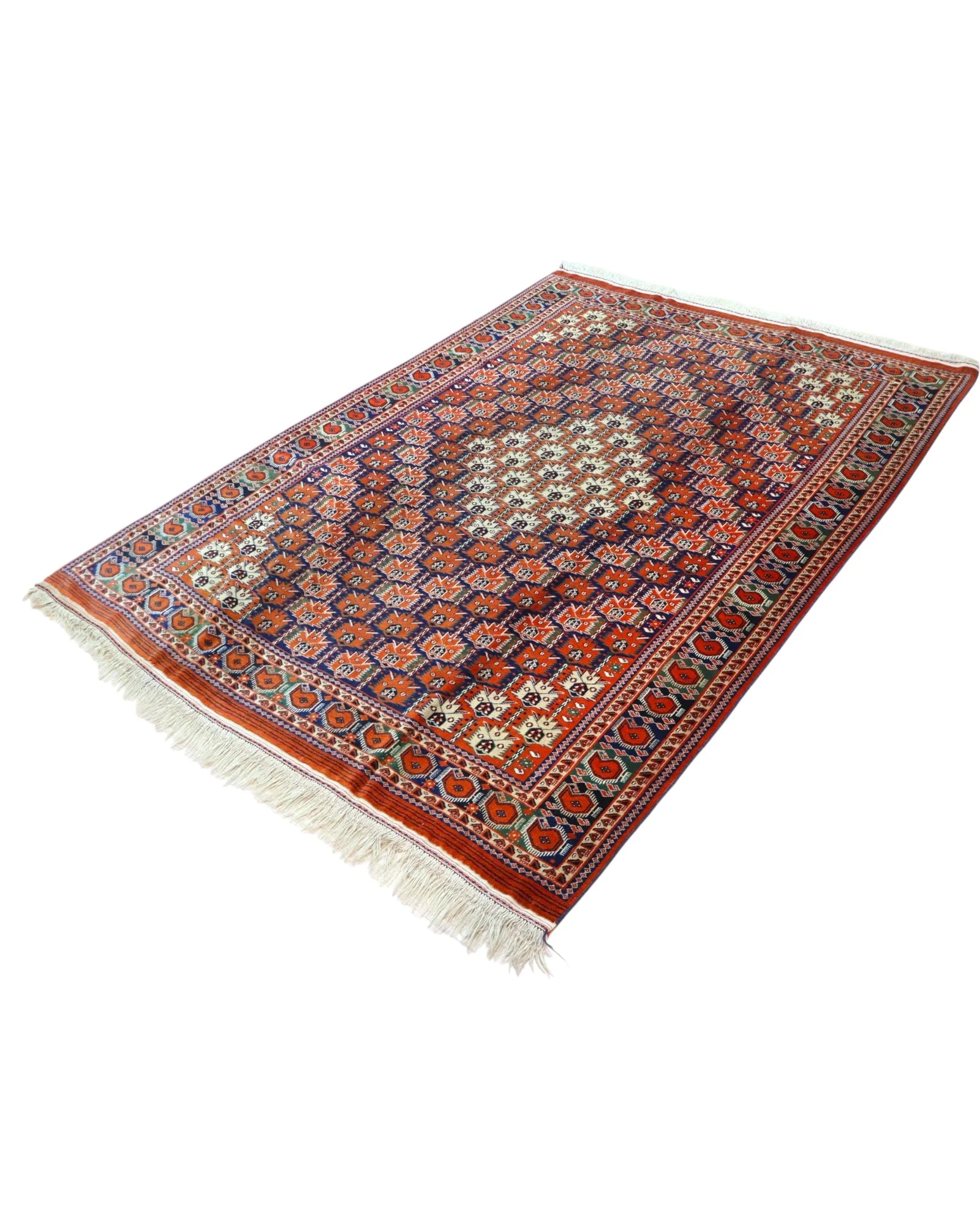 perserteppich-bokhra-251-x-175-cm-schurwolle-handgeknupft-17 Handgeknüpfter Perserteppich 251 × 175 cm