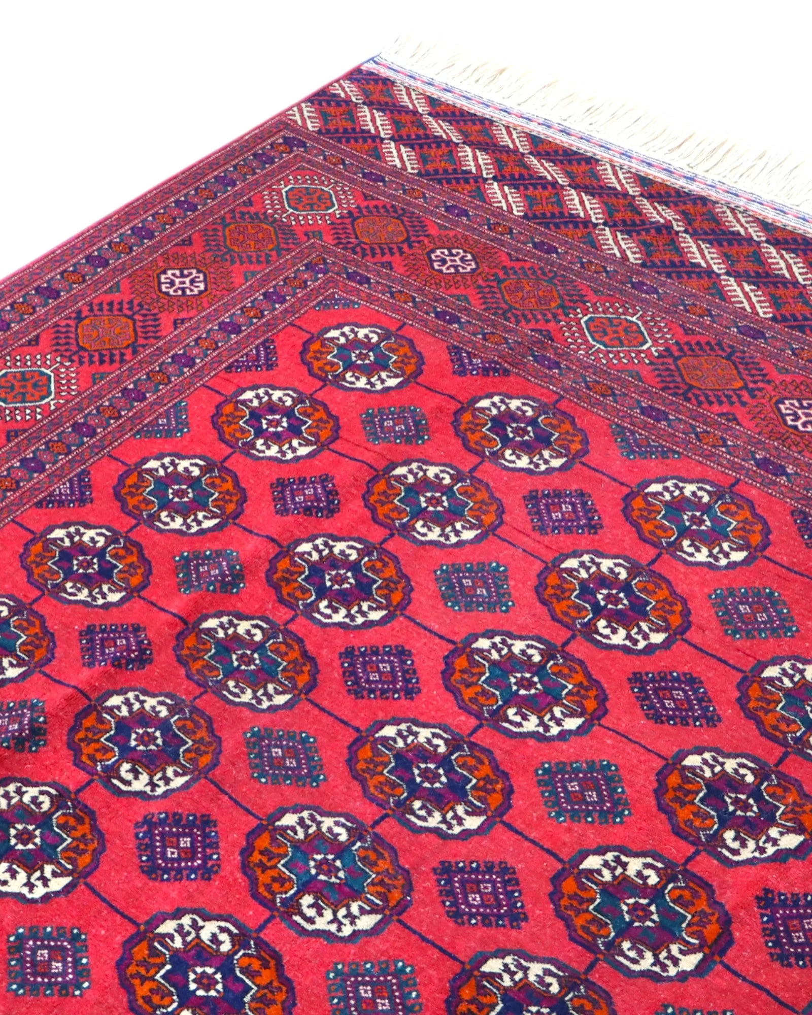 Orientteppich 278 × 180 cm aus Wolle, handgeknüpft