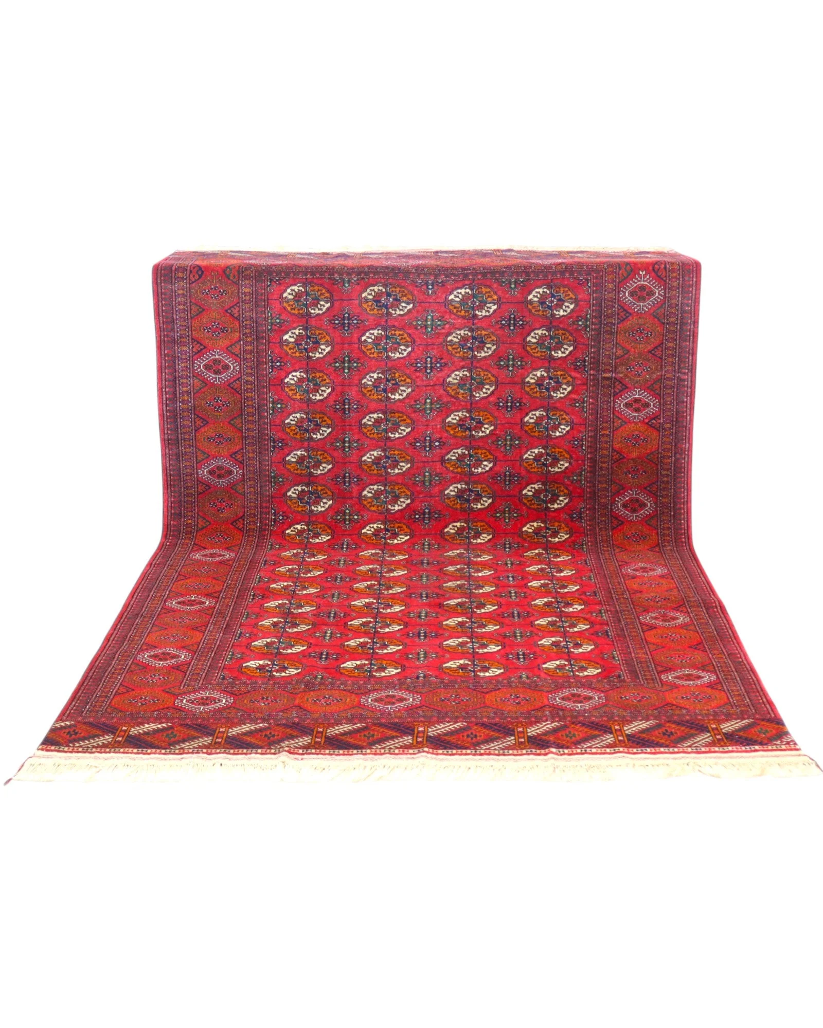 orientteppich-bukhara-275-x-185-cm-schurwolle-handgeknupft-15 Handgeknüpfter Orientteppich 275 × 185 cm