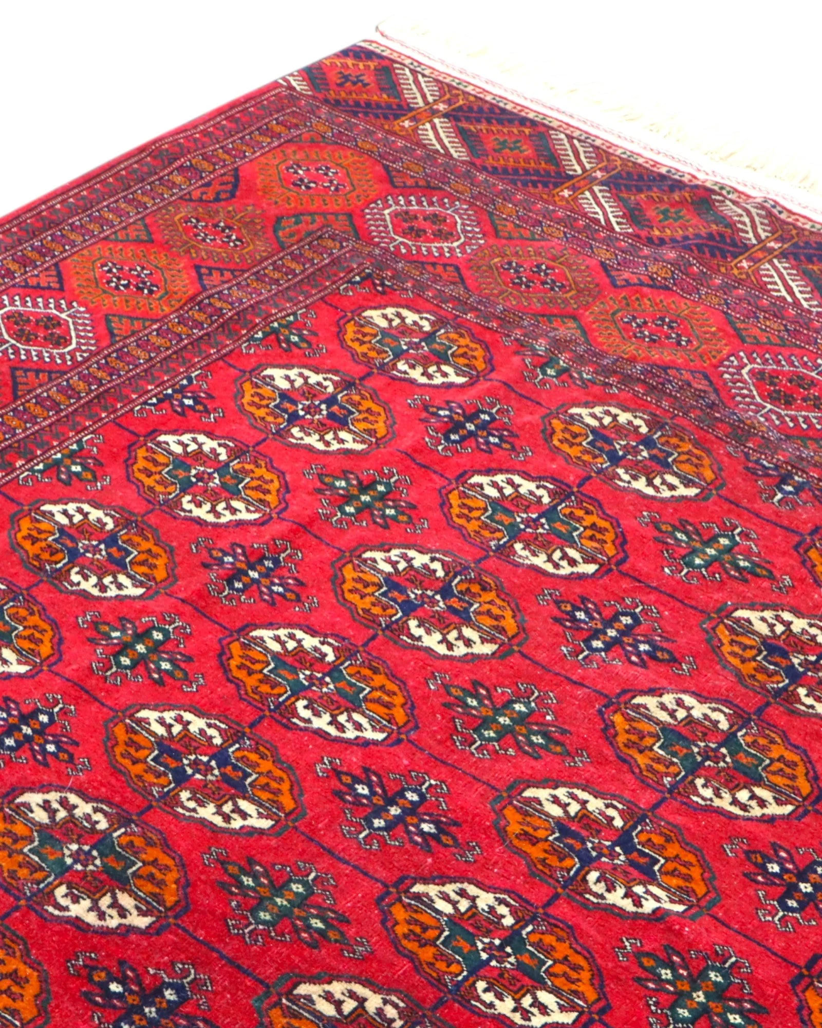 orientteppich-bukhara-275-x-185-cm-schurwolle-handgeknupft-21 Handgeknüpfter Orientteppich 275 × 185 cm