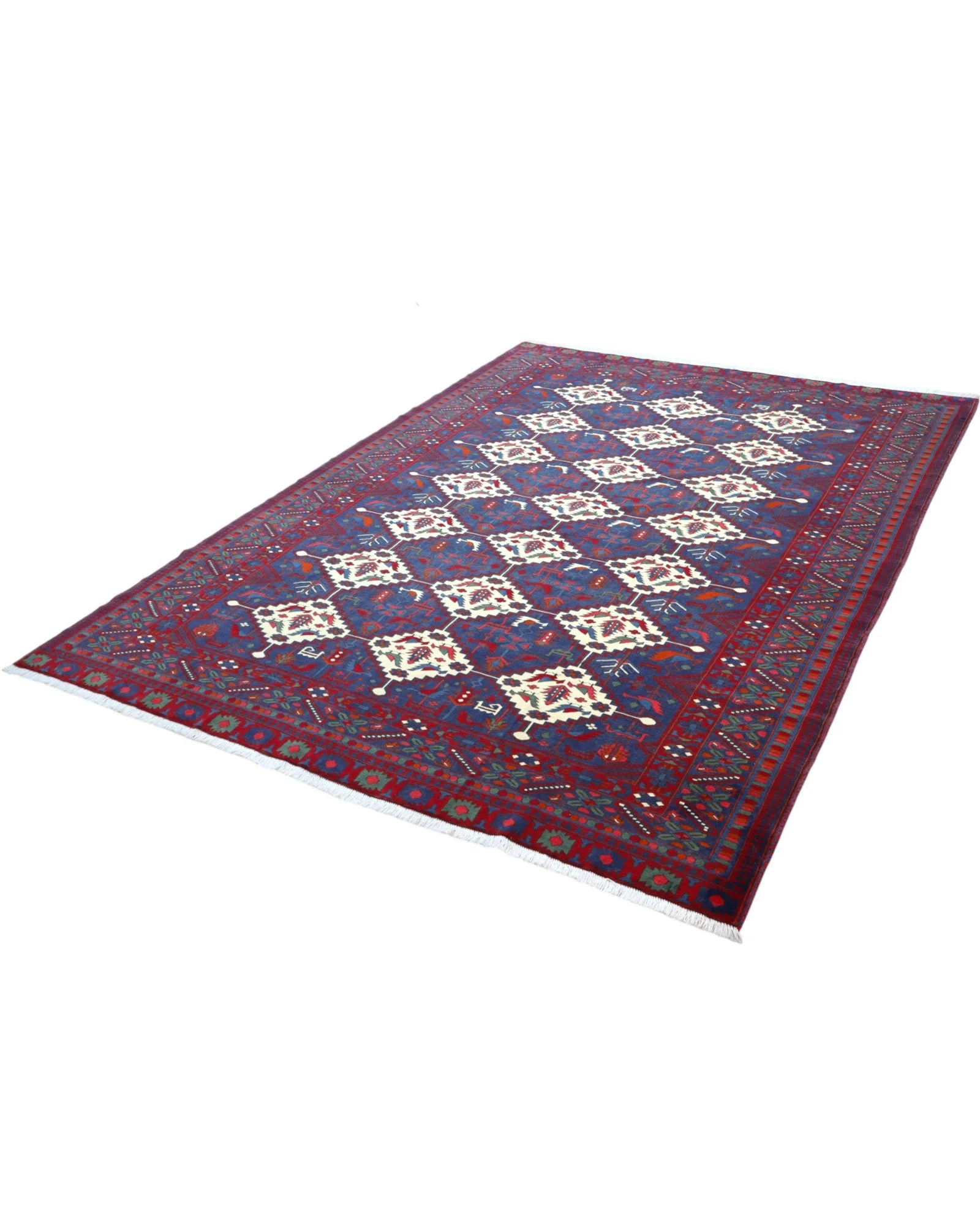 orientteppich-afghanisch-289-x-196-cm-schurwolle-handgeknupft-19 Orientteppich aus Afghanistan, 289 × 196 cm