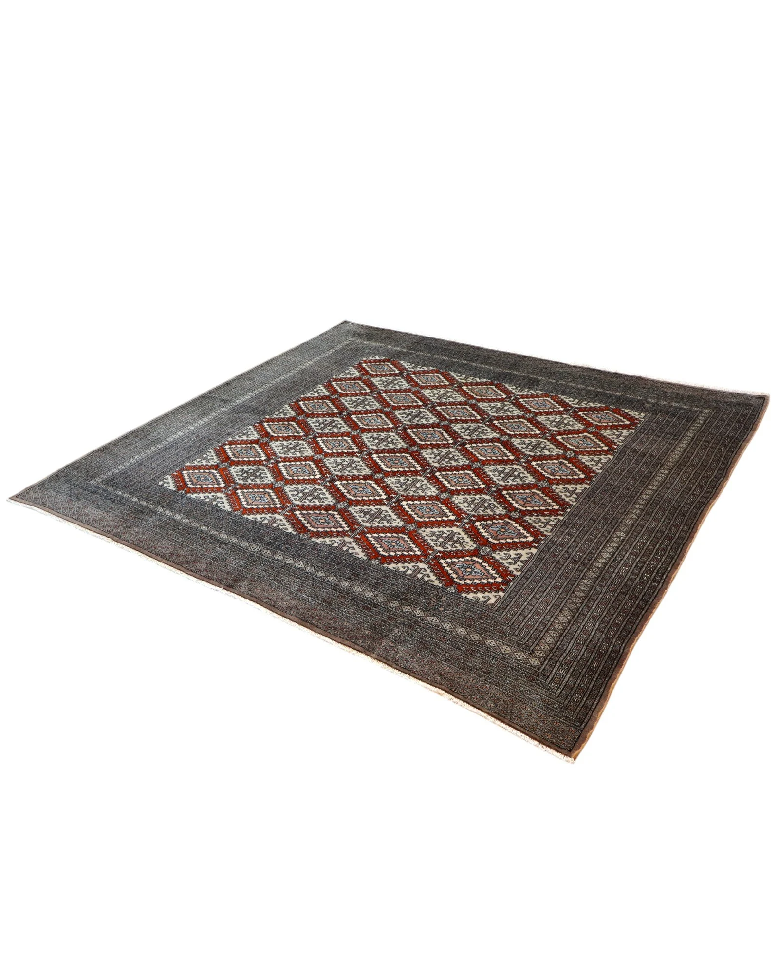 orientteppich-bukhara-230-x-249-cm-schurwolle-handgeknupft-17 Orientteppich aus dem Orient, 230 × 249 cm