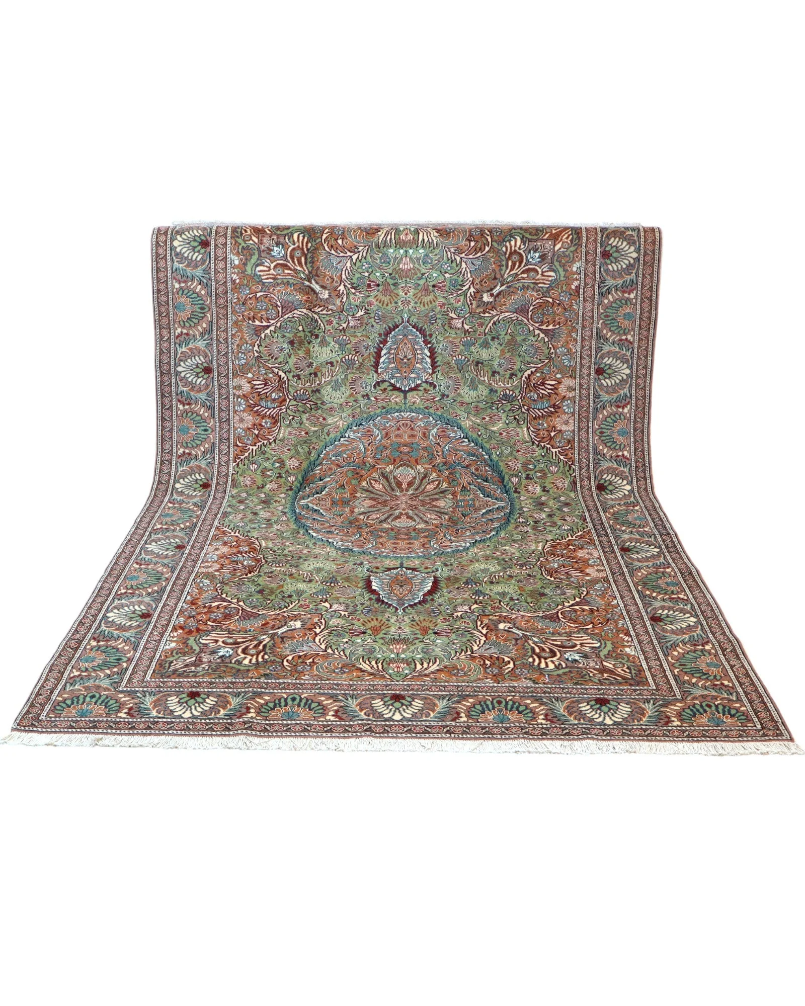 Handgeknüpfter Orientteppich, 290 × 193 cm, Wolle