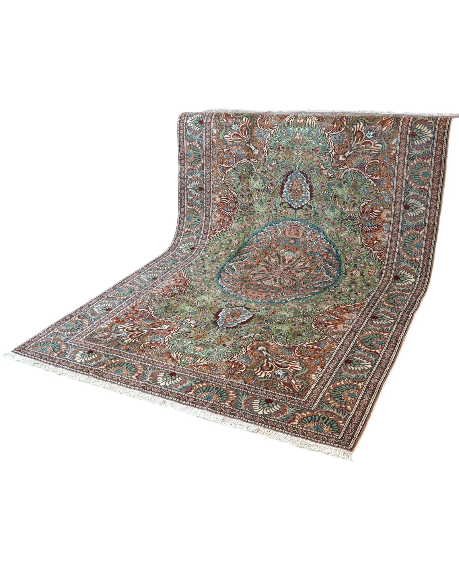 Handgeknüpfter Orientteppich, 290 × 193 cm, Wolle