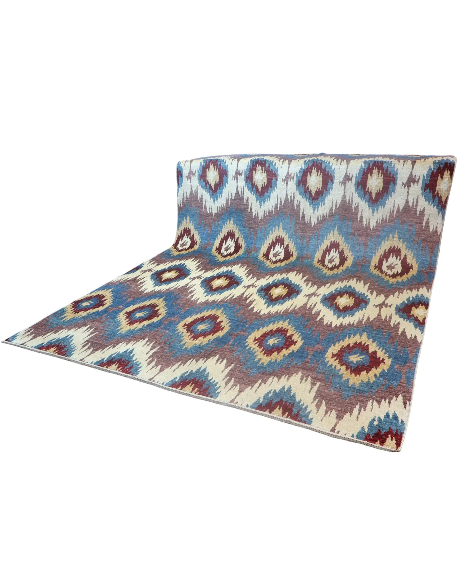 Orientteppich 367 × 270 cm aus Wolle, handgeknüpft