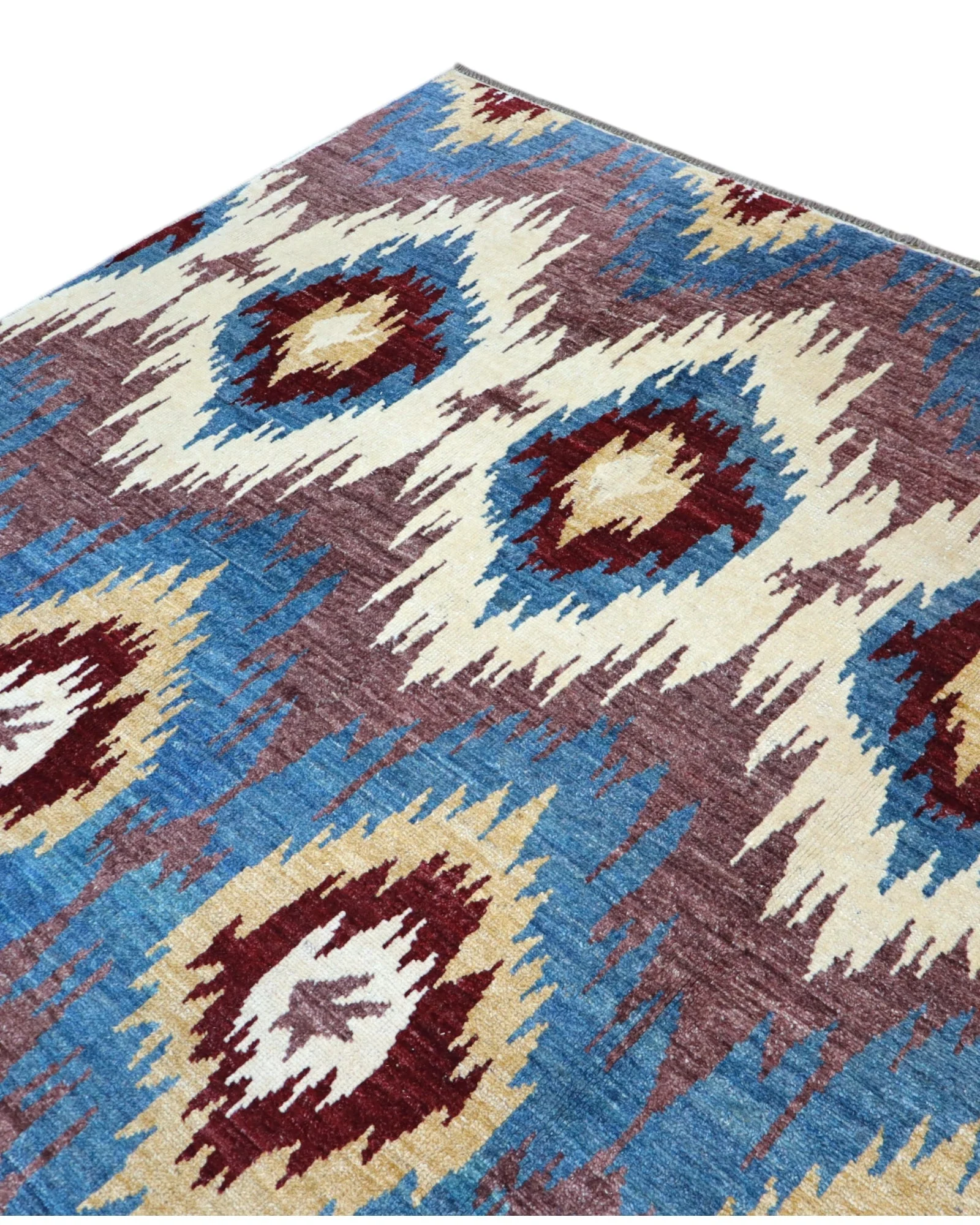 Orientteppich 367 × 270 cm aus Wolle, handgeknüpft