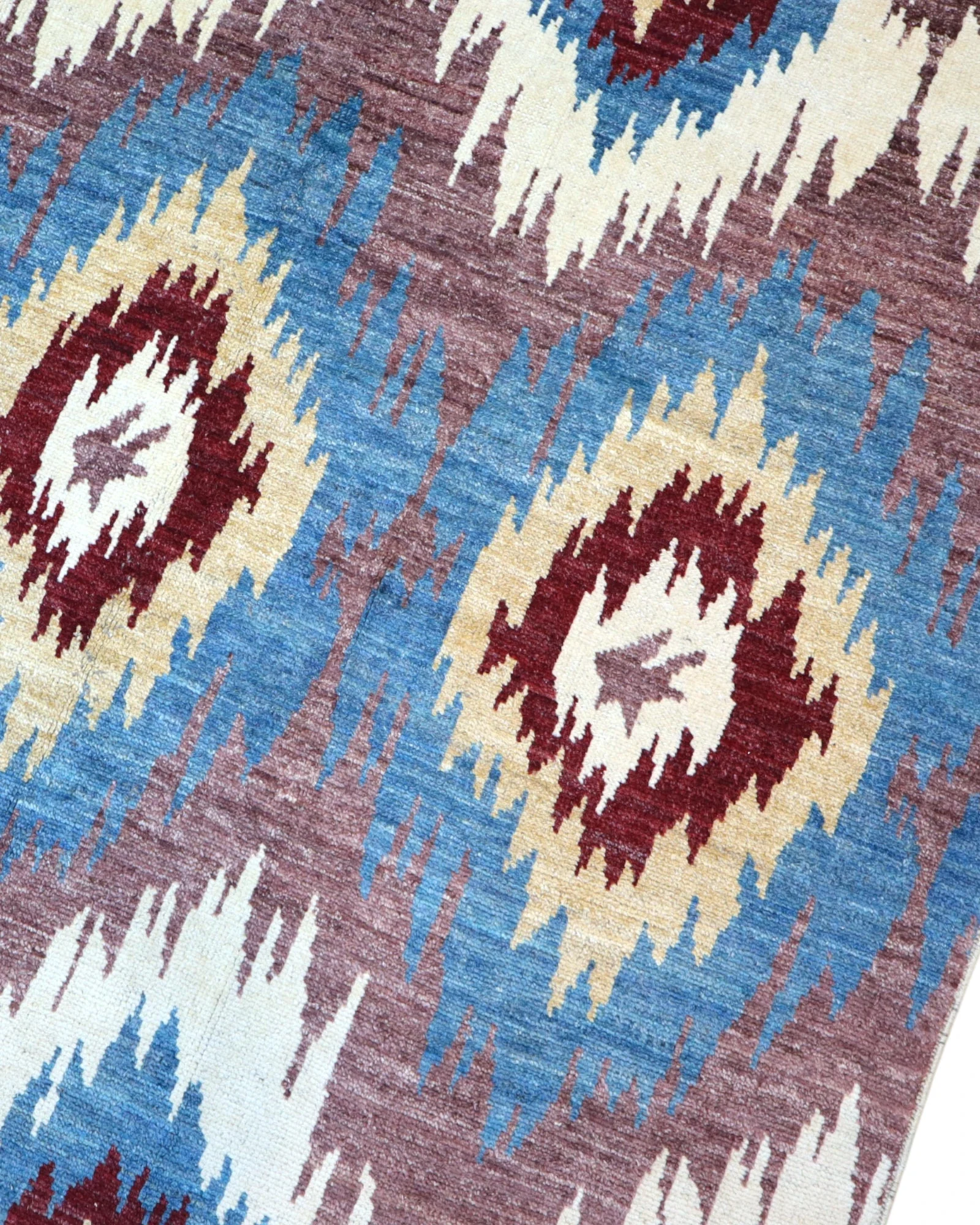 Orientteppich 367 × 270 cm aus Wolle, handgeknüpft
