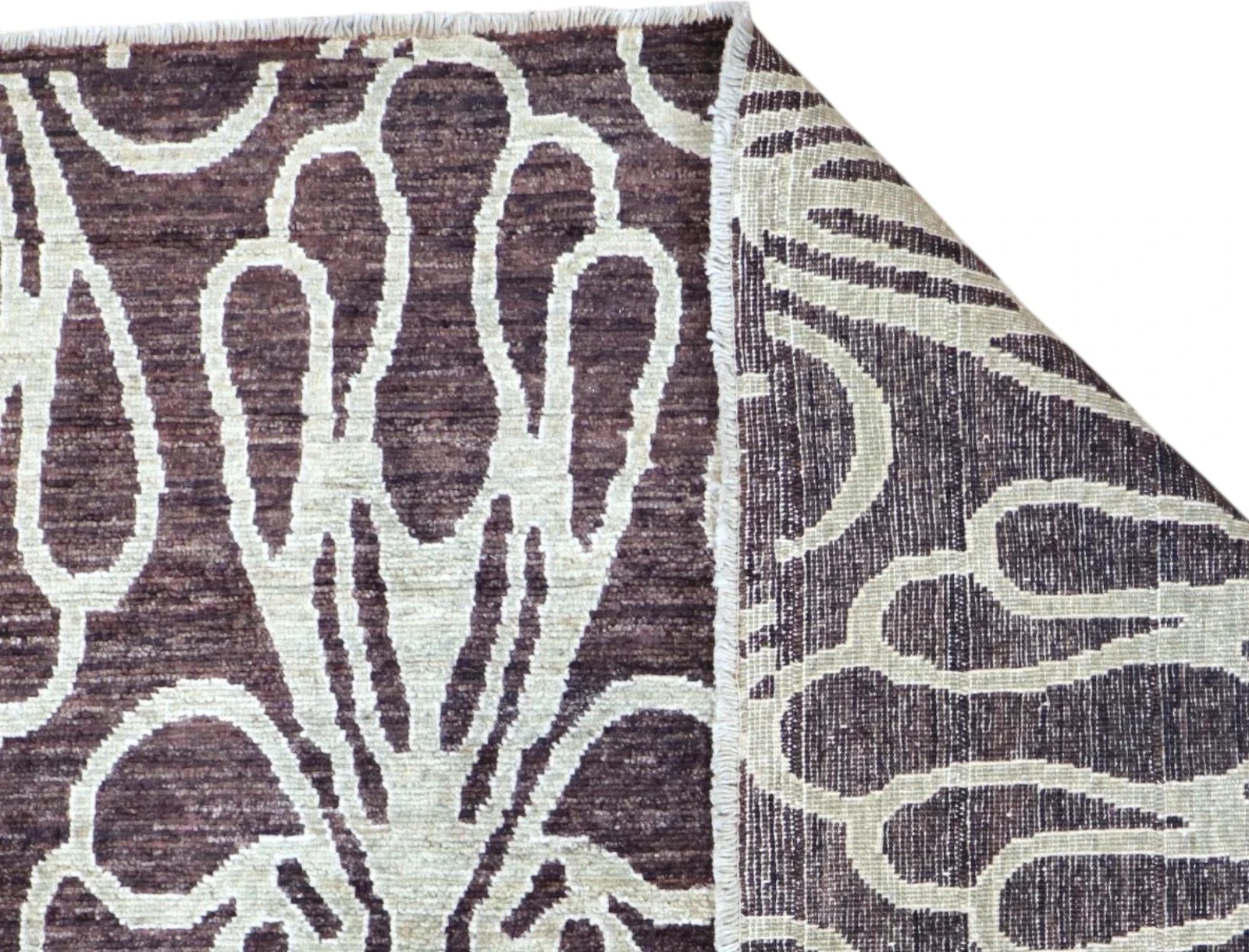 perserteppich-gabbeh-275-x-178-cm-schurwolle-handgeknupft-rueckseite Gabbeh Perserteppich 275 × 178 cm aus Wolle, handgeknüpft