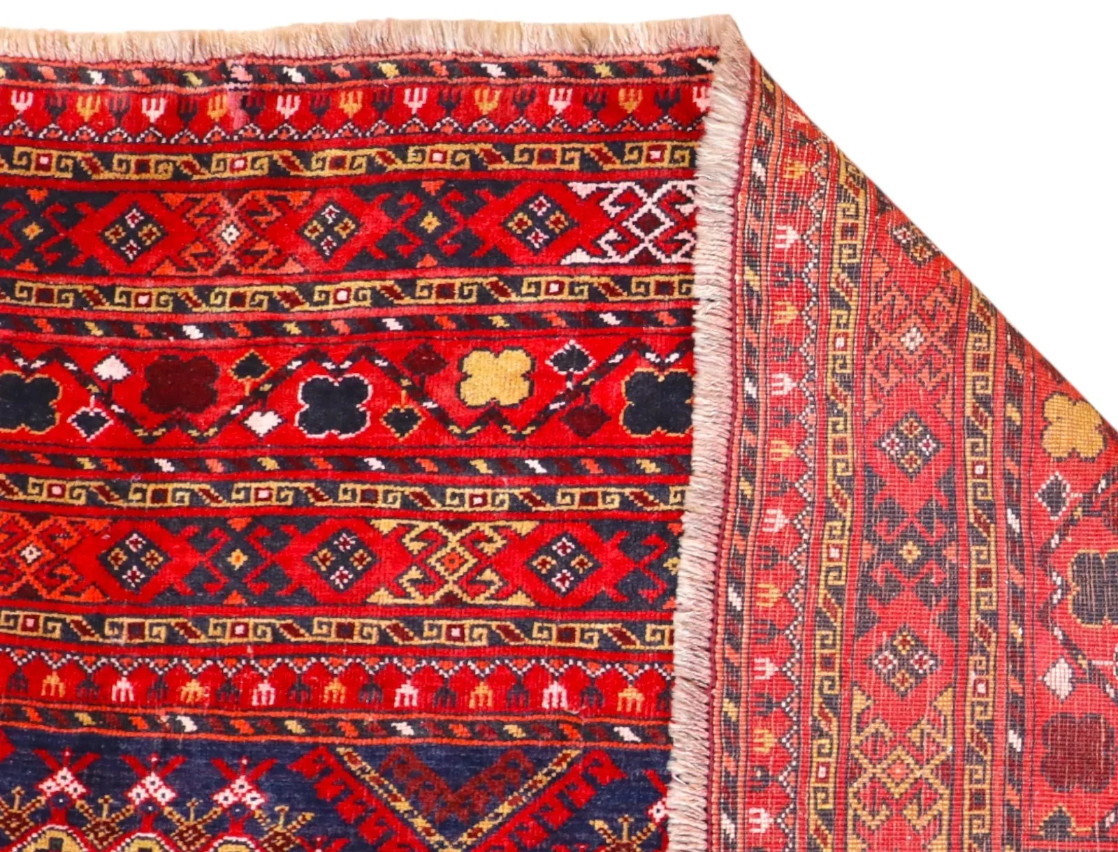 Handgeknüpfter Turkmen Orientteppich 303 × 232 cm