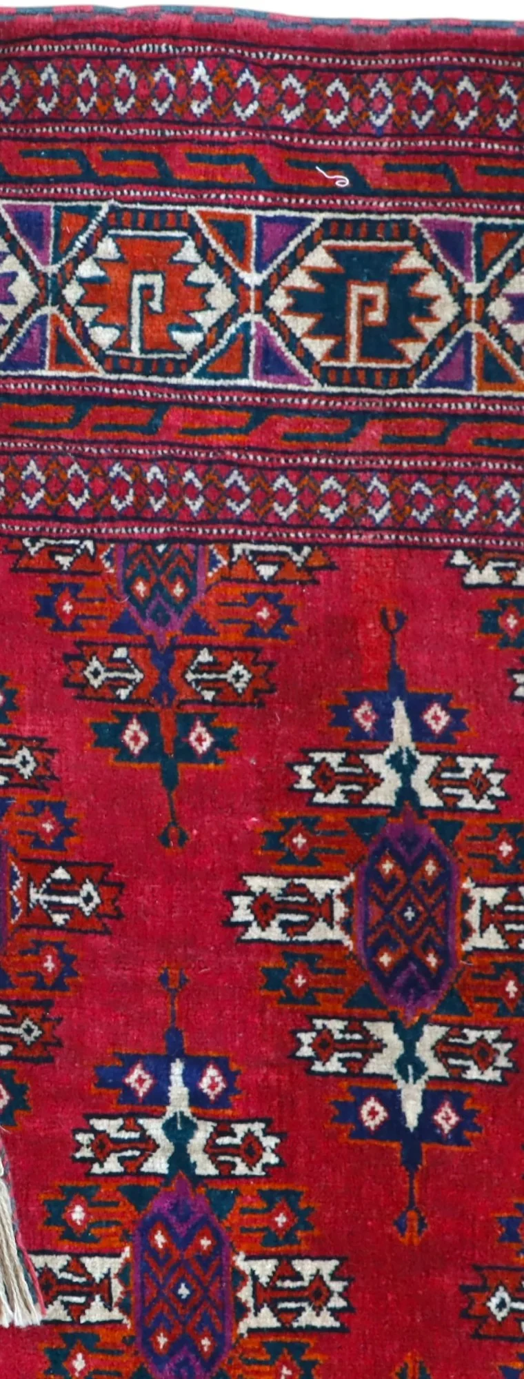 orientteppich-bukhara-280-x-180-cm-schurwolle-handgeknupft-rueckseite Orientteppich aus dem Orient, 280 × 180 cm
