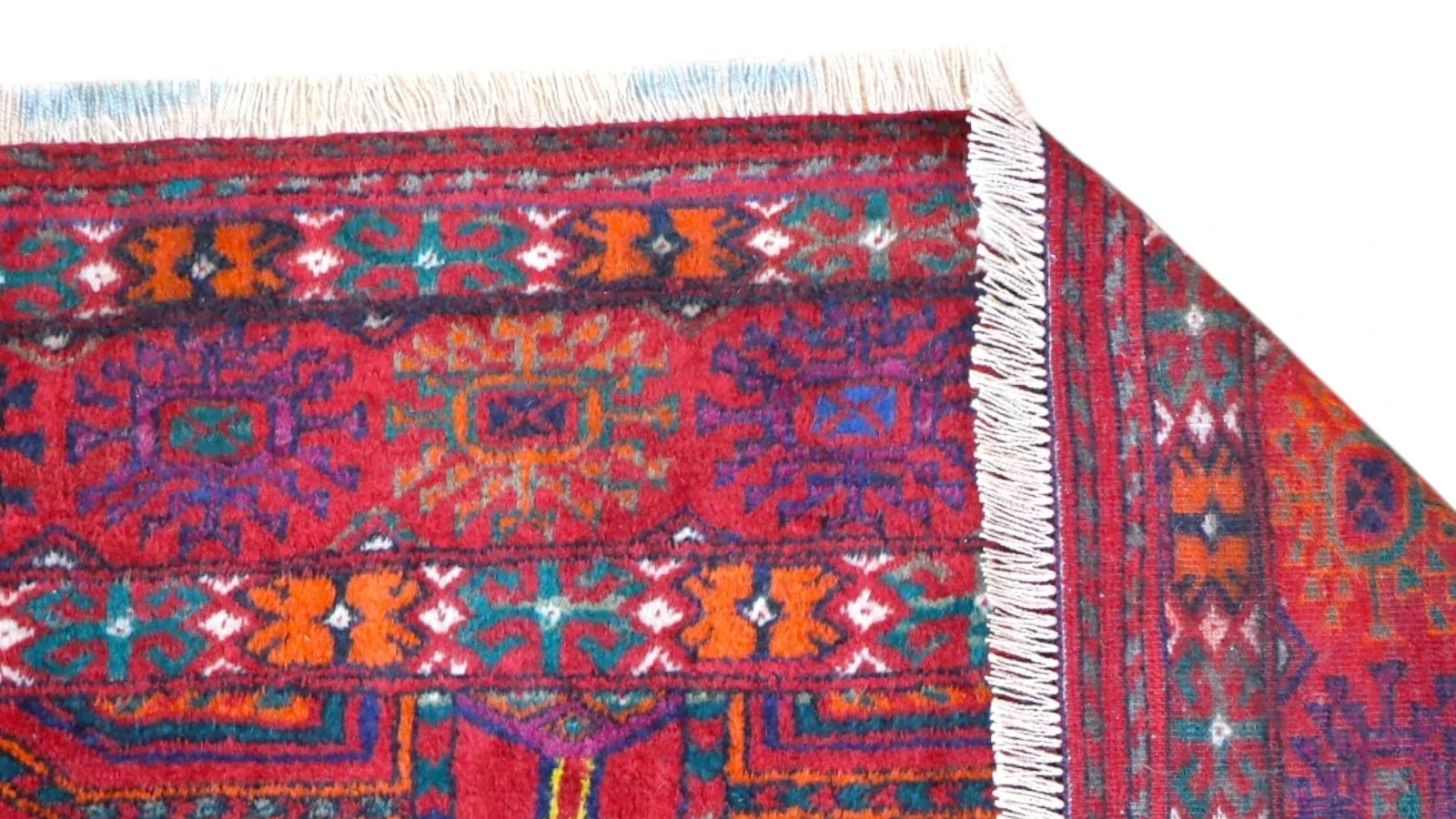 Handgeknüpfter Turkmen Orientteppich 227 × 161 cm