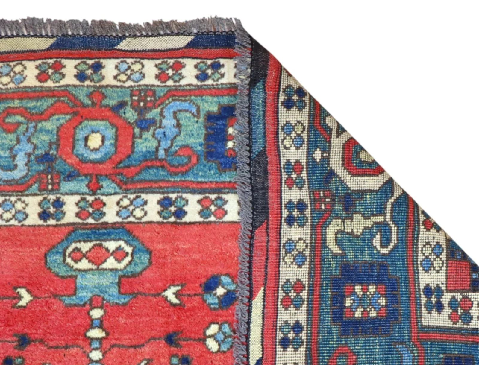 Kazak Orientteppich aus Afghanistan, 204 × 171 cm
