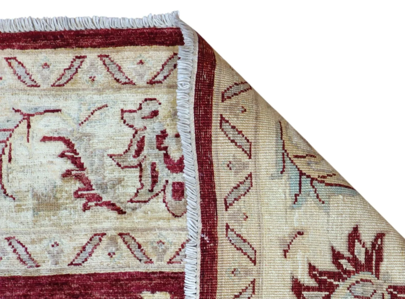 Ziegler Orientteppich 263 × 198 cm aus Wolle, handgeknüpft