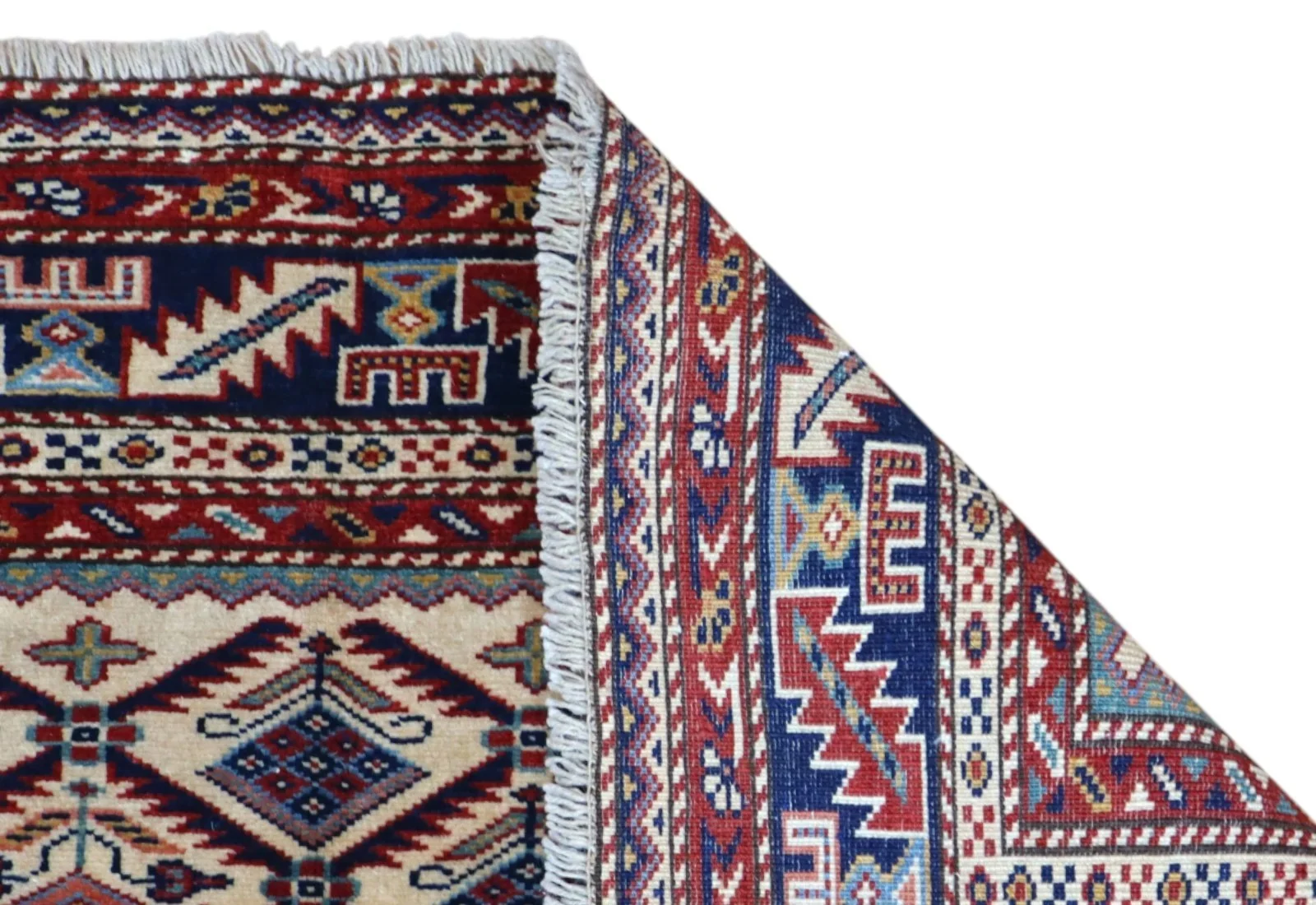 Orientteppich 167 × 122 cm aus Wolle, handgeknüpft