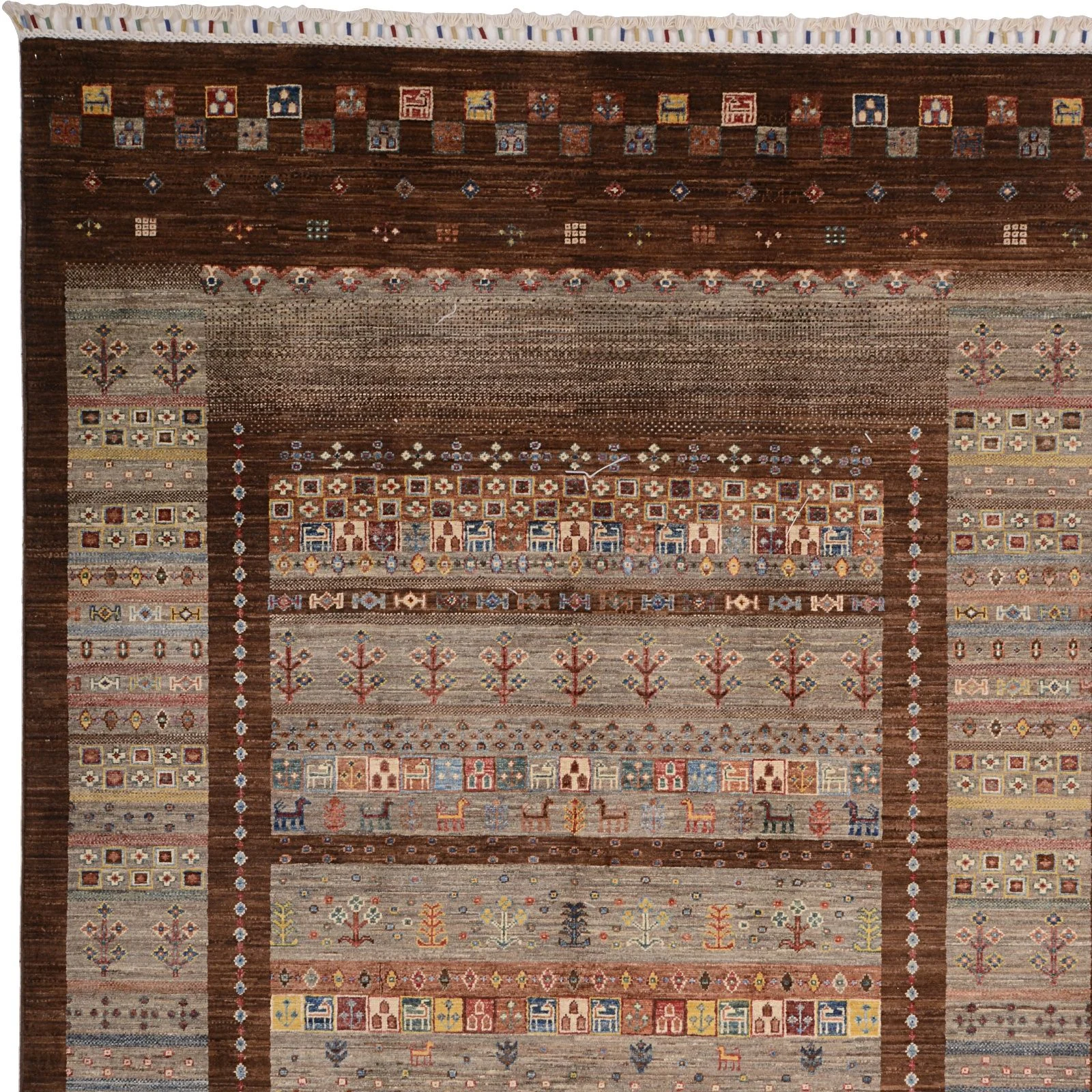 Handgeknüpfter Samarkand Orientteppich 172 × 238 cm