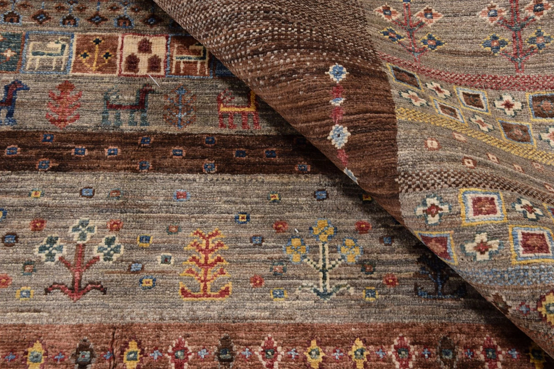 Handgeknüpfter Samarkand Orientteppich 172 × 238 cm