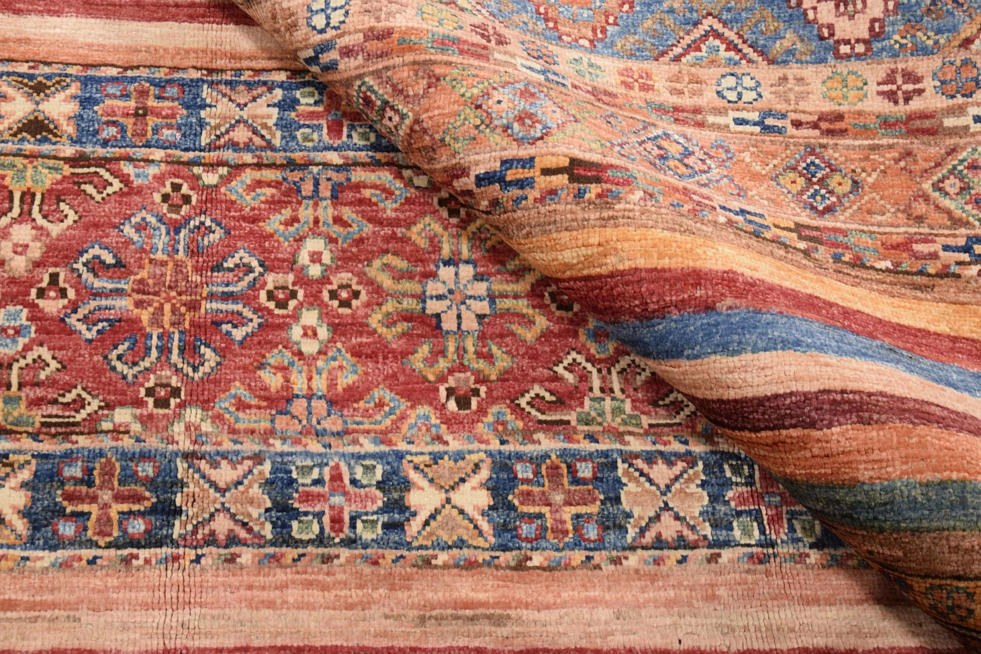 Handgeknüpfter Samarkand Orientteppich, 173 × 239 cm, Wolle