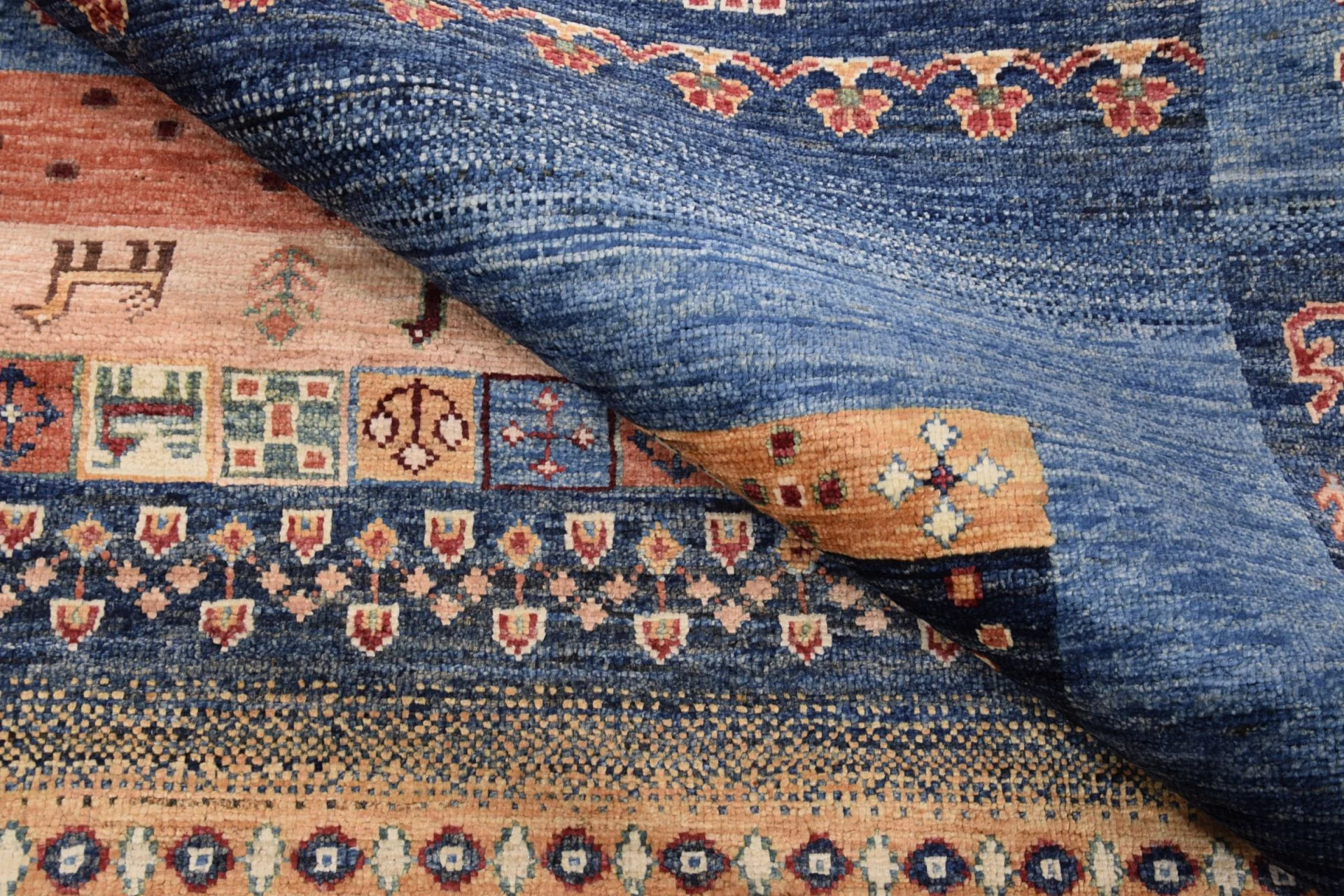 Handgeknüpfter Samarkand Orientteppich 169 × 237 cm