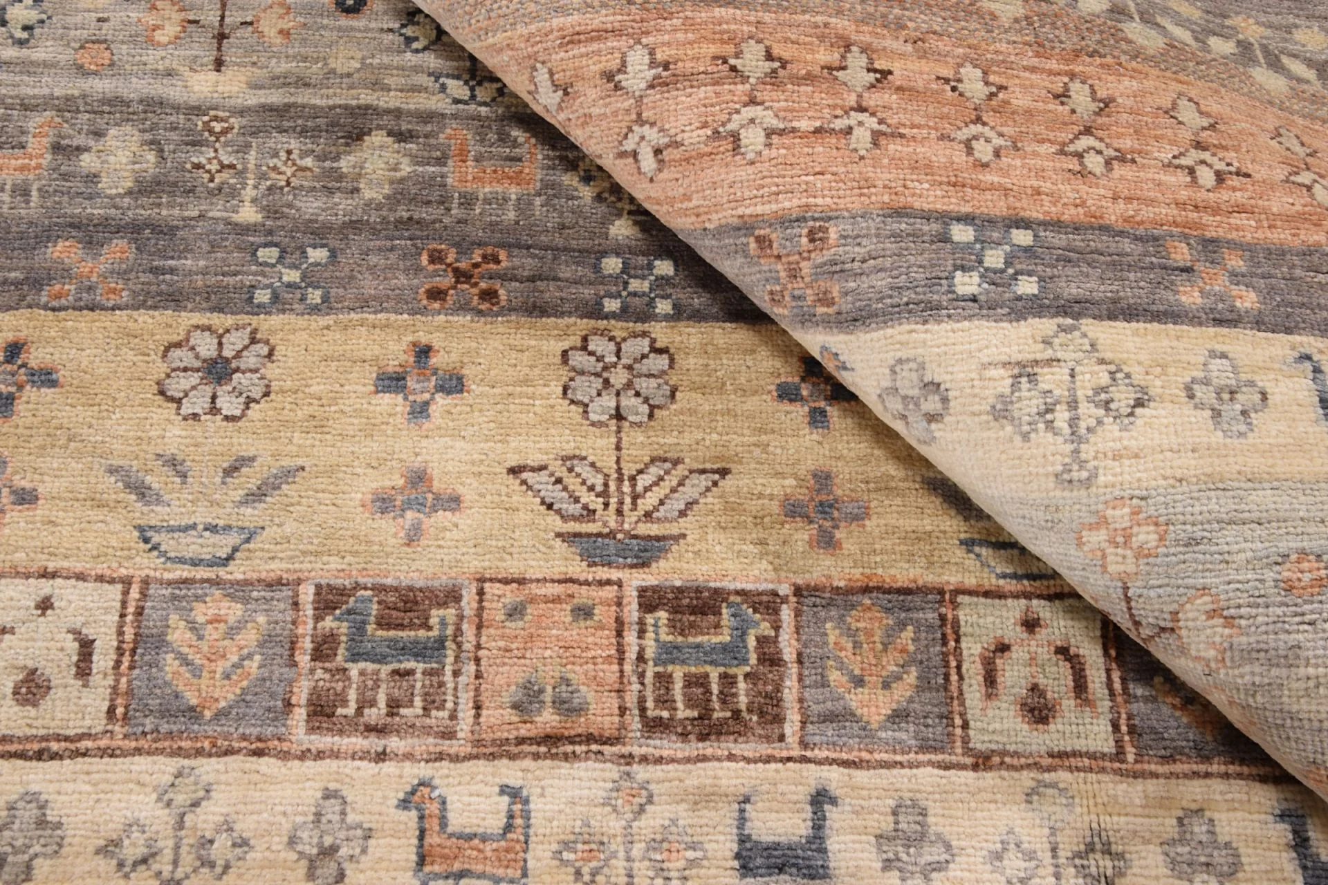 Handgeknüpfter Samarkand Orientteppich 151 × 205 cm