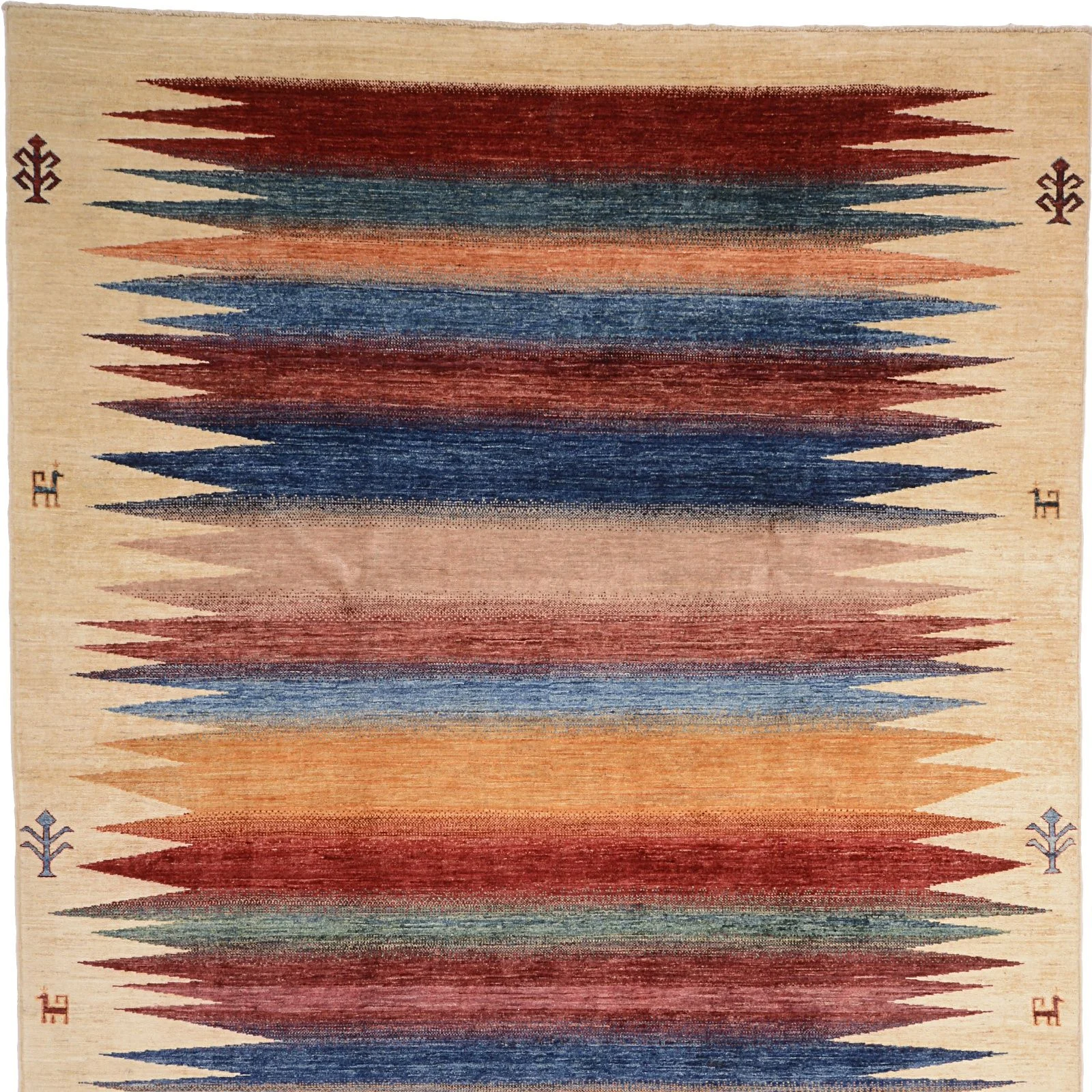 Samarkand Orientteppich 200 × 297 cm aus Wolle, handgeknüpft