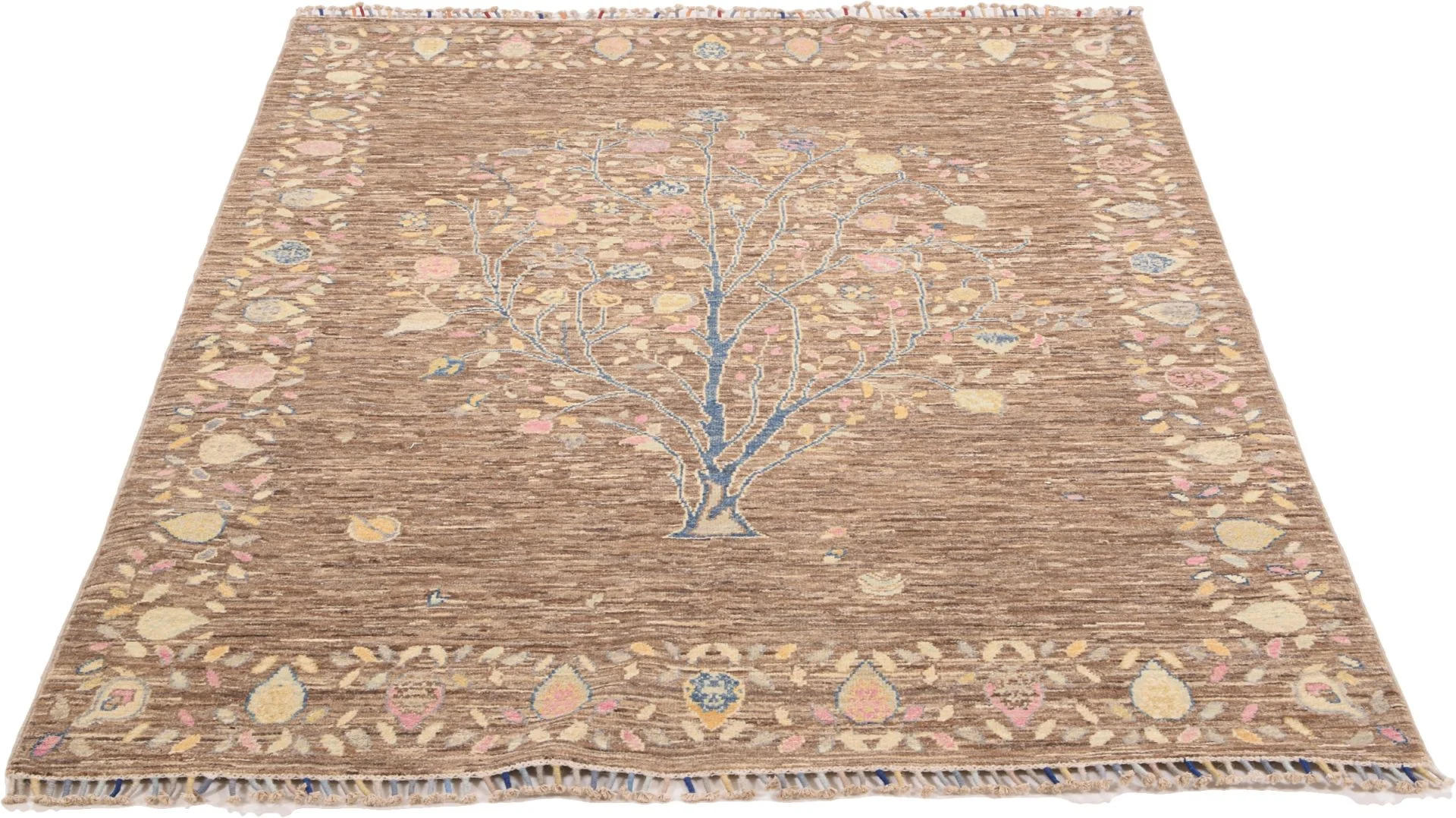 Handgeknüpfter Samarkand Orientteppich 151 × 204 cm
