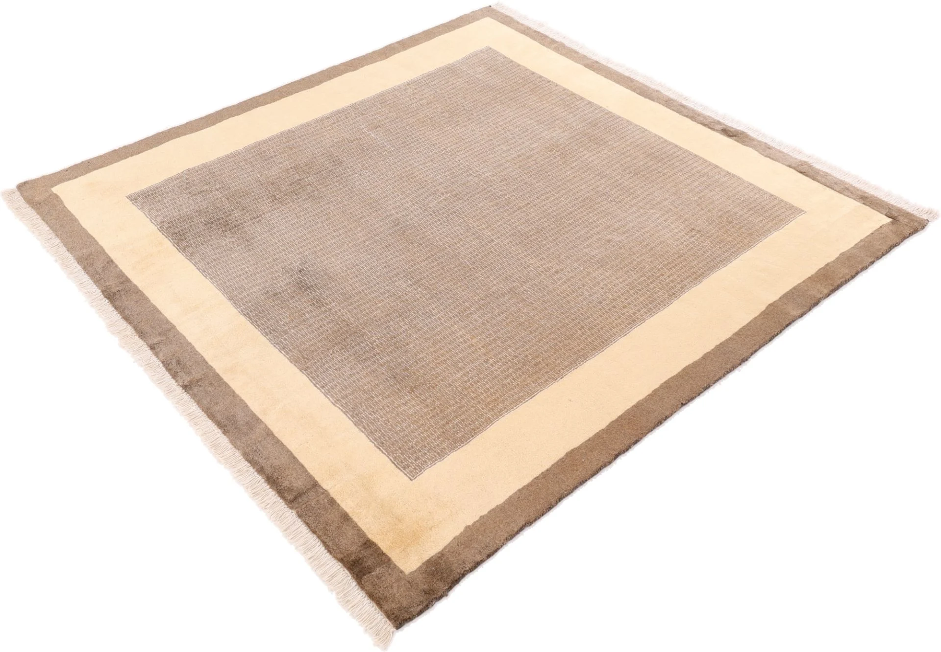 orientteppich-gabbeh-195-x-203-cm-schurwolle-handgeknupft-12 Handgeknüpfter Gabbeh Orientteppich, 195 × 203 cm, Wolle