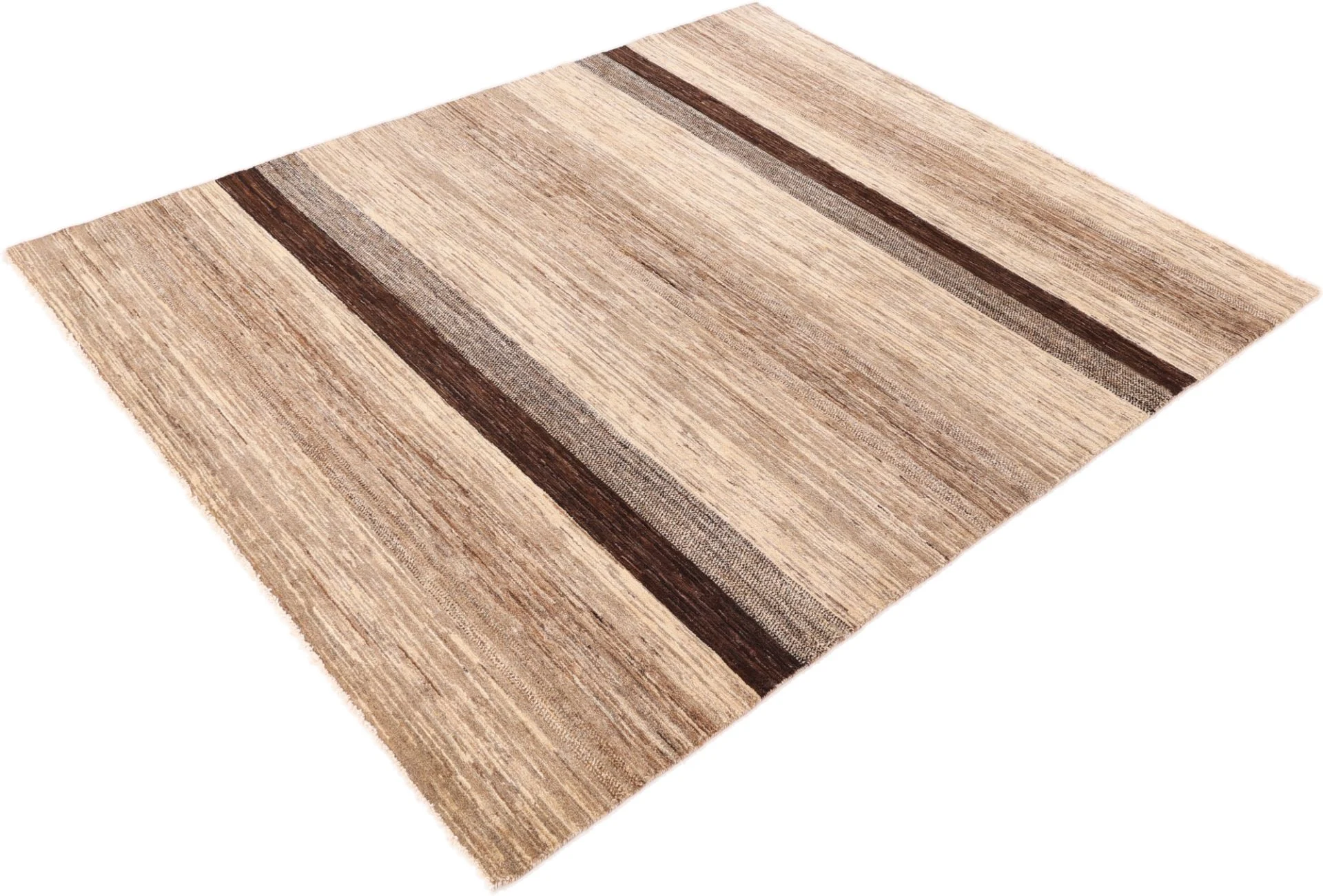 Handgeknüpfter Gabbeh Orientteppich, 203 × 249 cm, Wolle