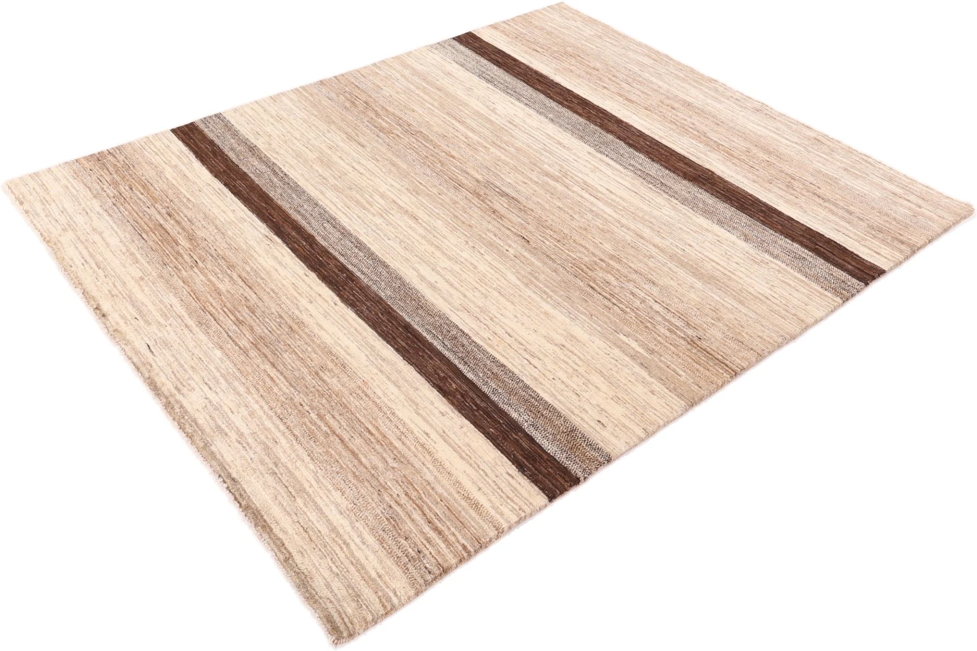 Handgeknüpfter Gabbeh Orientteppich, 203 × 249 cm, Wolle