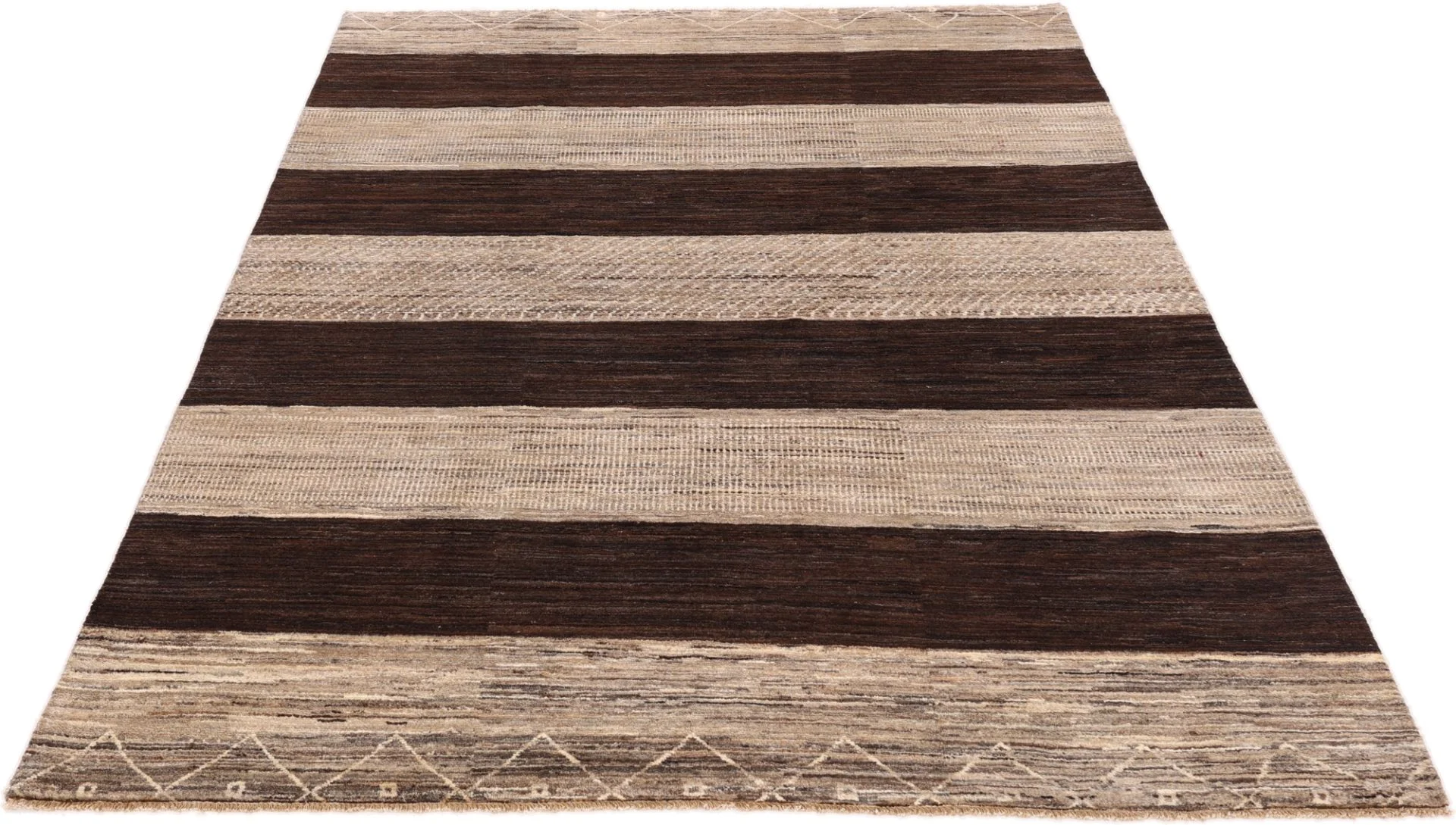 Handgeknüpfter Gabbeh Orientteppich, 200 × 253 cm, Wolle