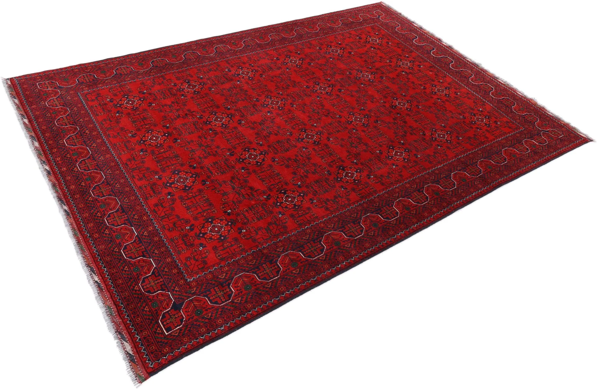 Orientteppich aus Afghanistan, 200 × 292 cm