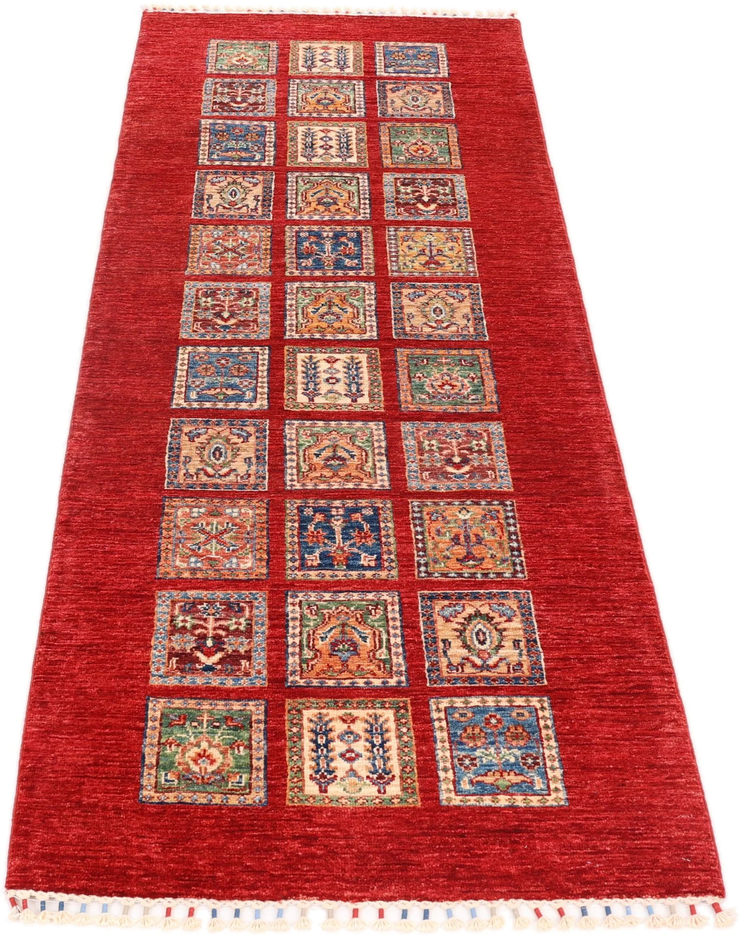 Samarkand Orientteppich 86 × 251 cm aus Wolle, handgeknüpft