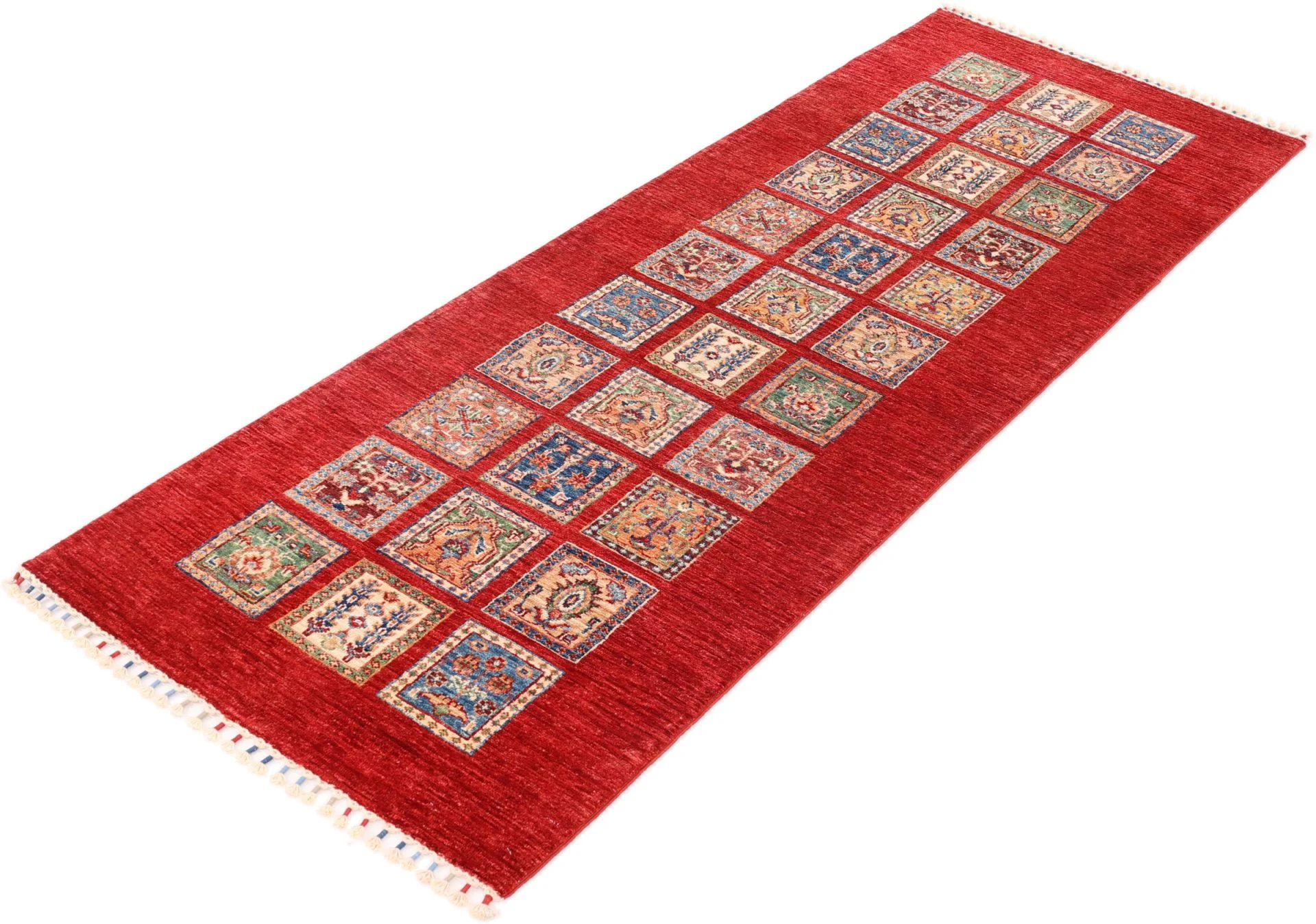 Samarkand Orientteppich 86 × 251 cm aus Wolle, handgeknüpft