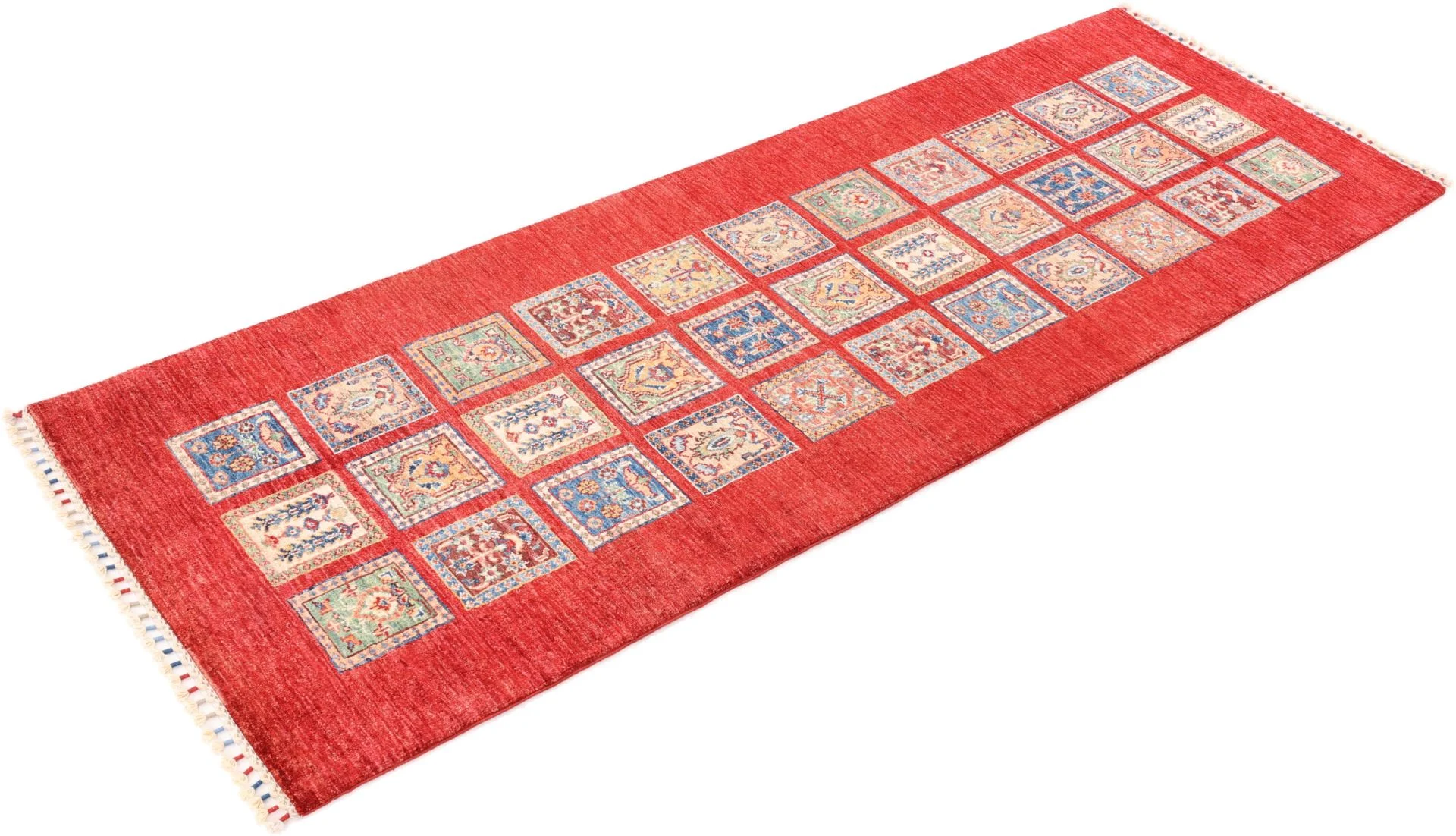Samarkand Orientteppich 86 × 251 cm aus Wolle, handgeknüpft