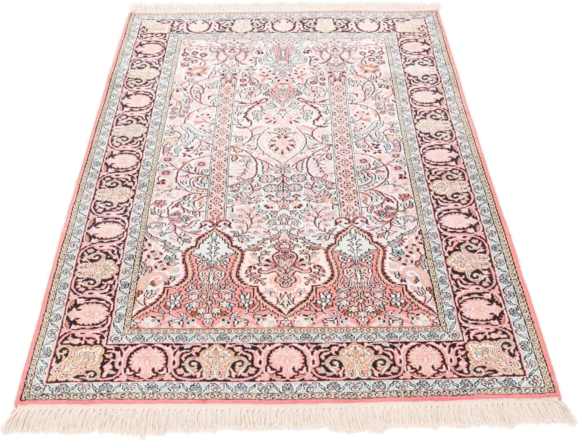 Handgeknüpfter Orientteppich 186 × 125 cm