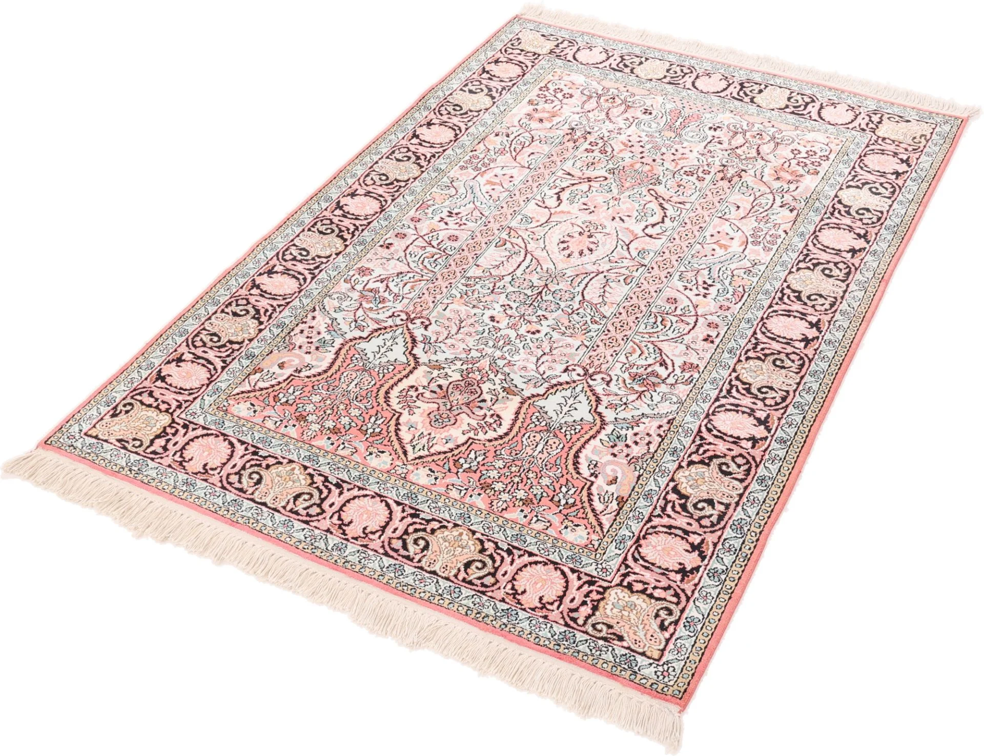 Handgeknüpfter Orientteppich 186 × 125 cm