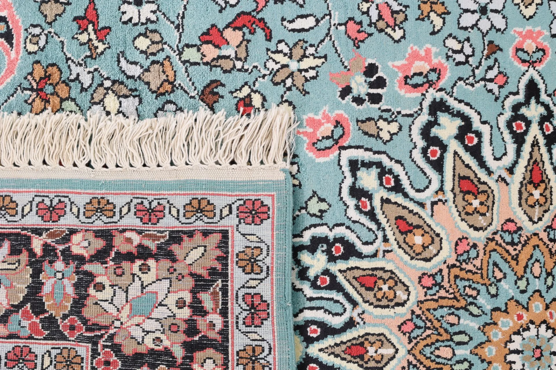 orientteppich-indien-189-x-126-cm-schurwolle-handgeknupft-6 Orientteppich 189 × 126 cm aus Wolle, handgeknüpft